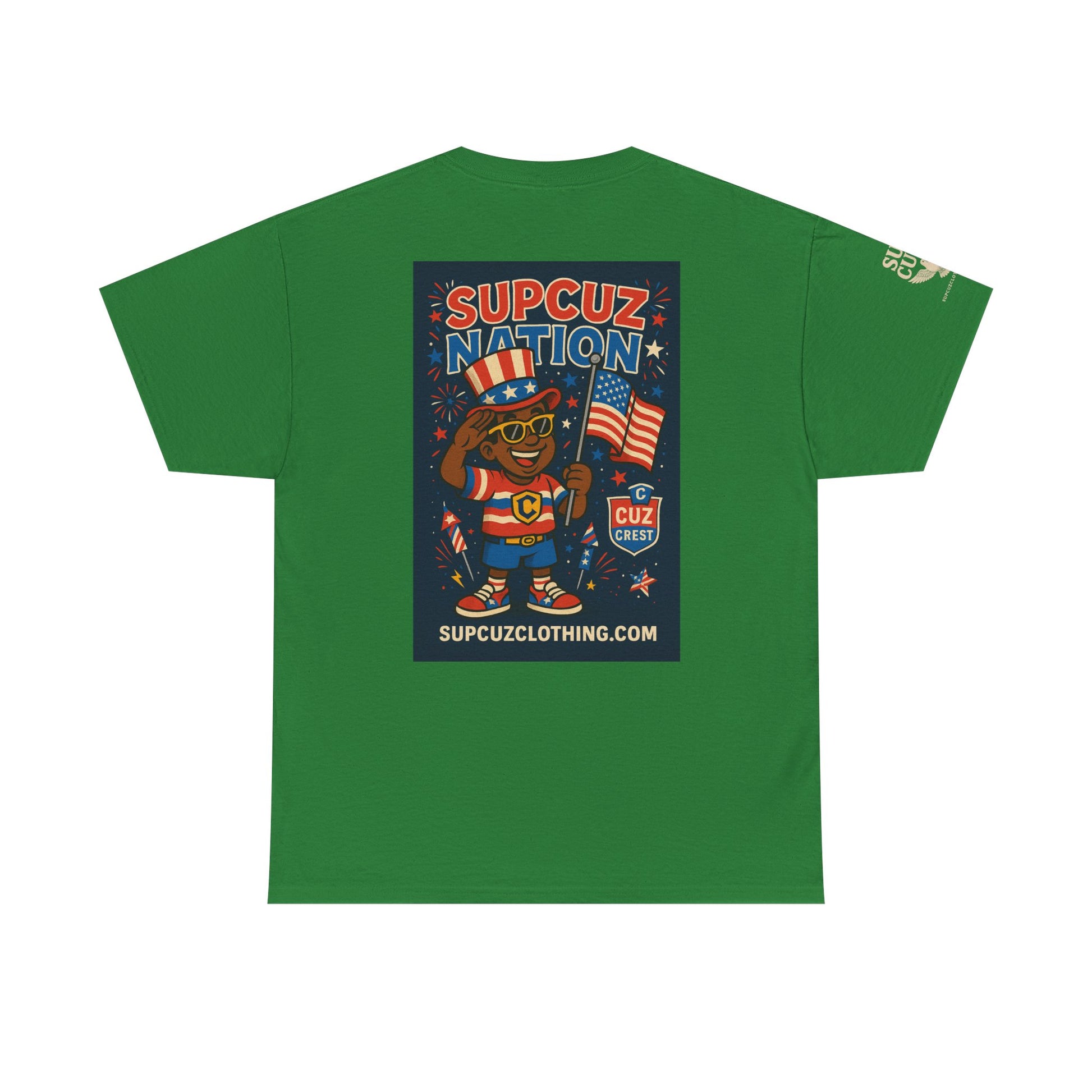 4th of July Launch Tee 2/6 - Unisex Heavy Cotton Tee