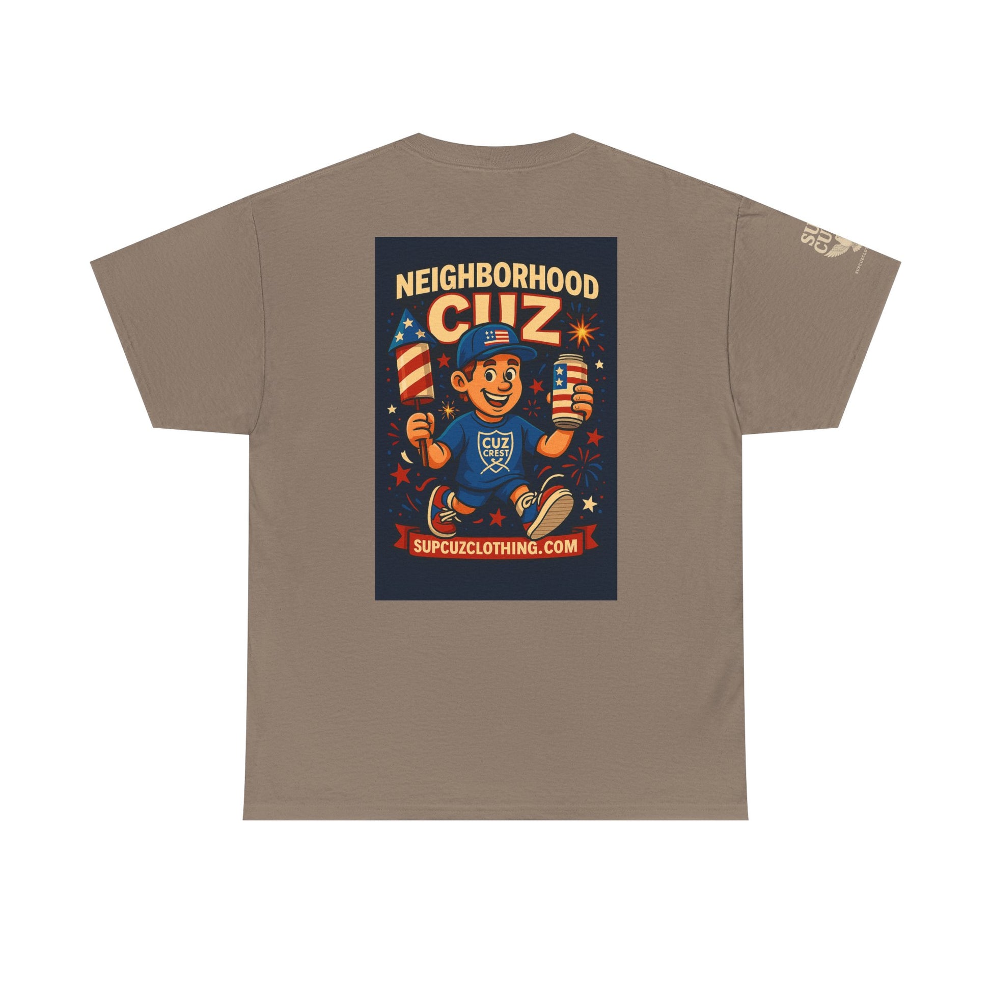 4th of July Launch Tee 5/6 - Unisex Heavy Cotton Tee