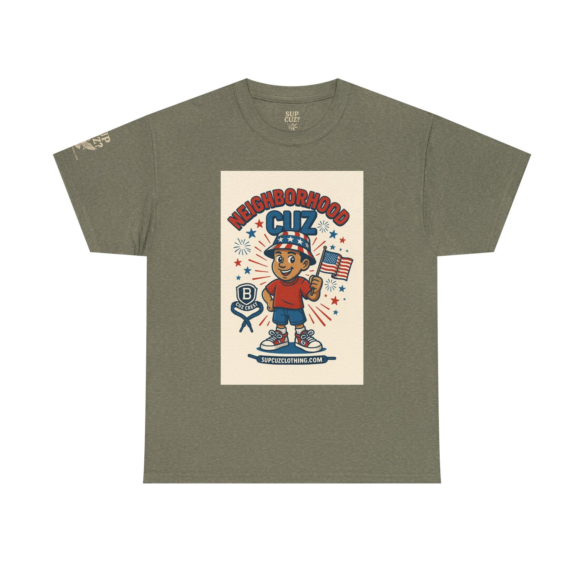 4th of July Launch Tee 4/6 - Unisex Heavy Cotton Tee