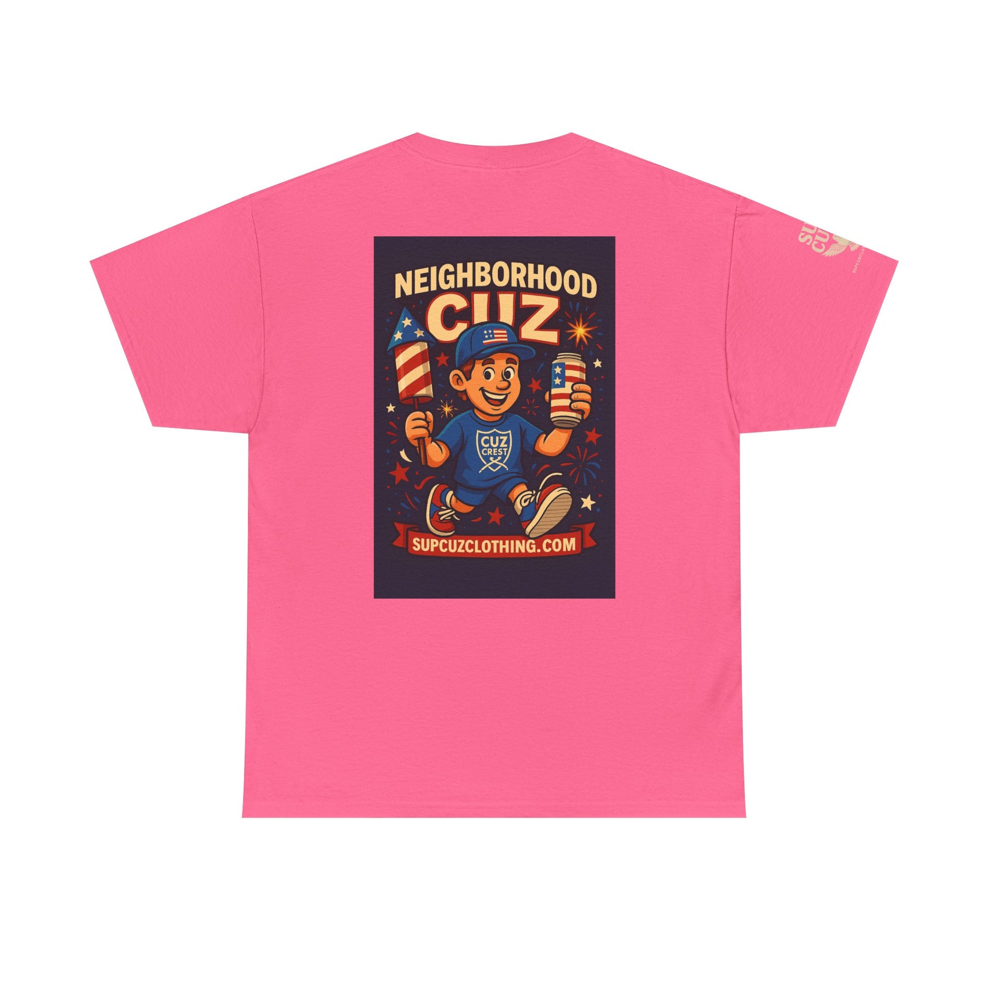 4th of July Launch Tee 5/6 - Unisex Heavy Cotton Tee