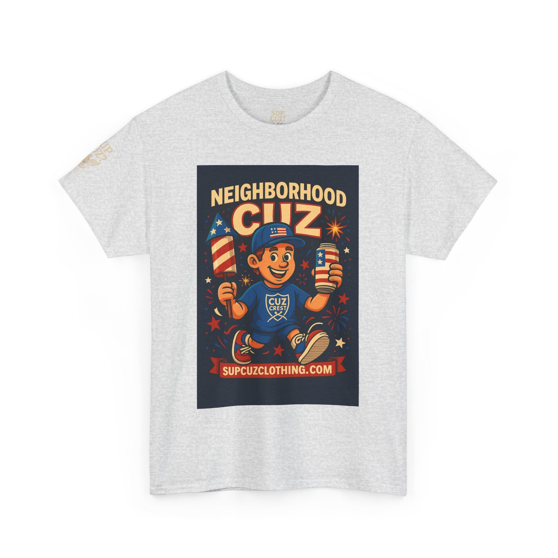 4th of July Launch Tee 5/6 - Unisex Heavy Cotton Tee