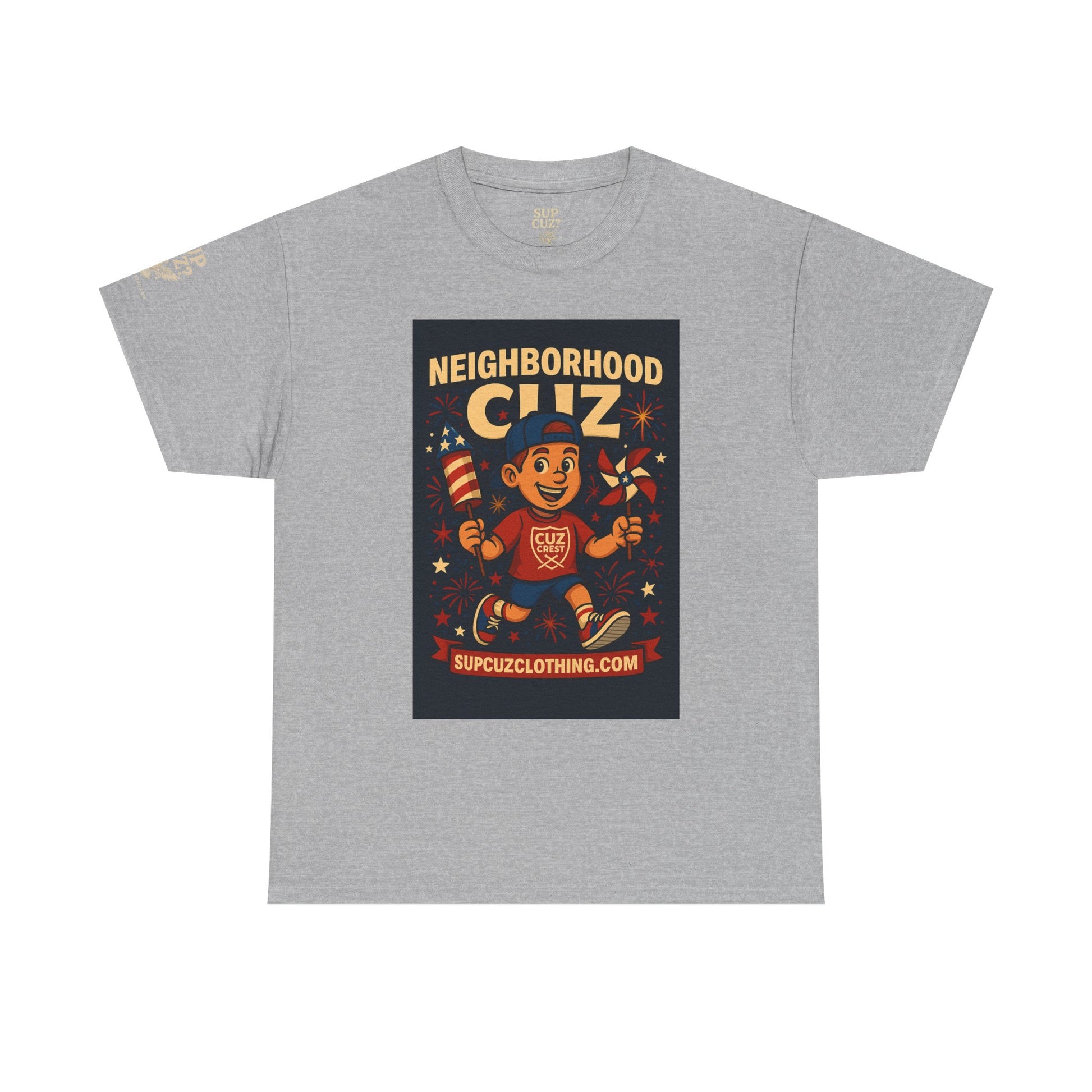 4th of July Launch Tee 6/6 - Unisex Heavy Cotton Tee