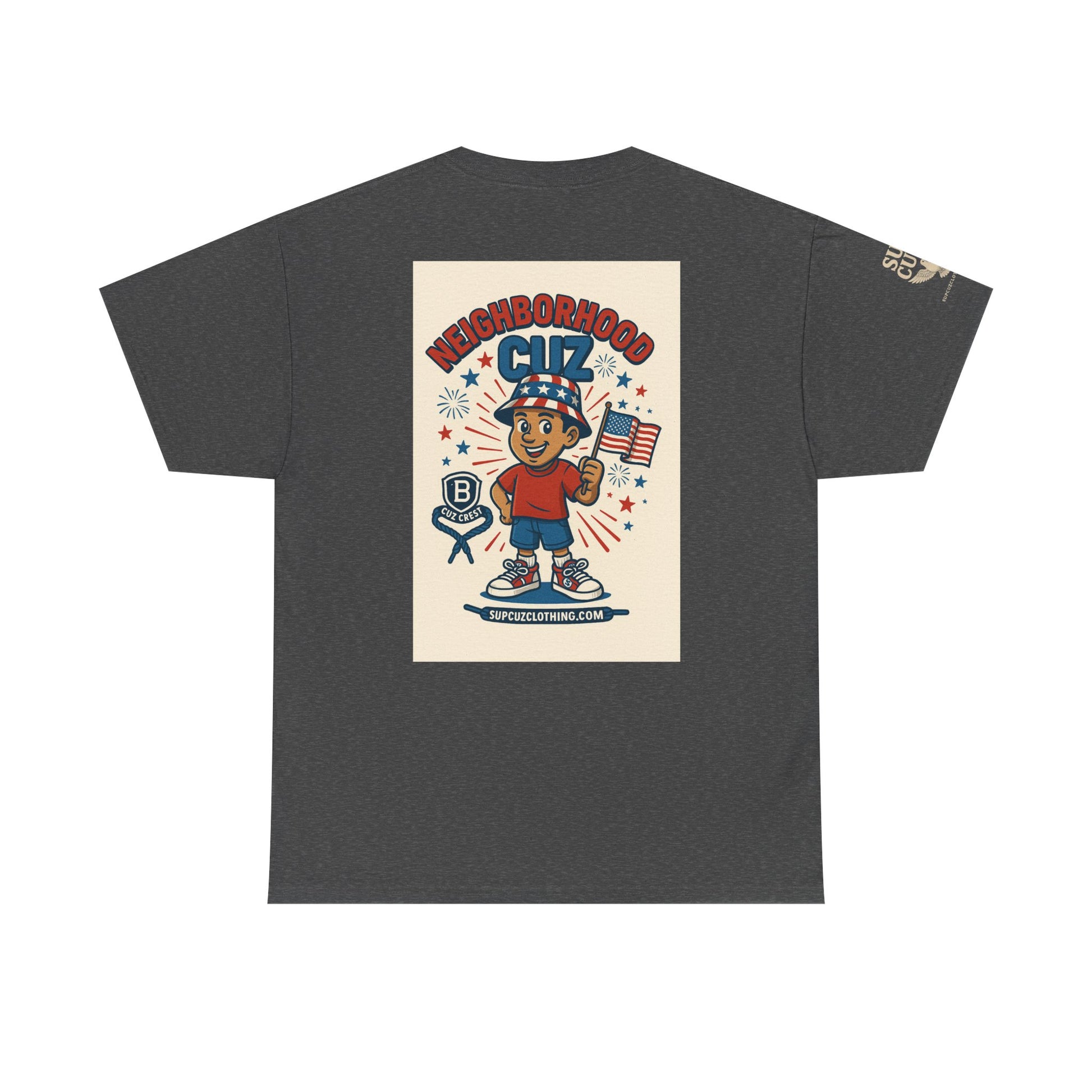 4th of July Launch Tee 4/6 - Unisex Heavy Cotton Tee