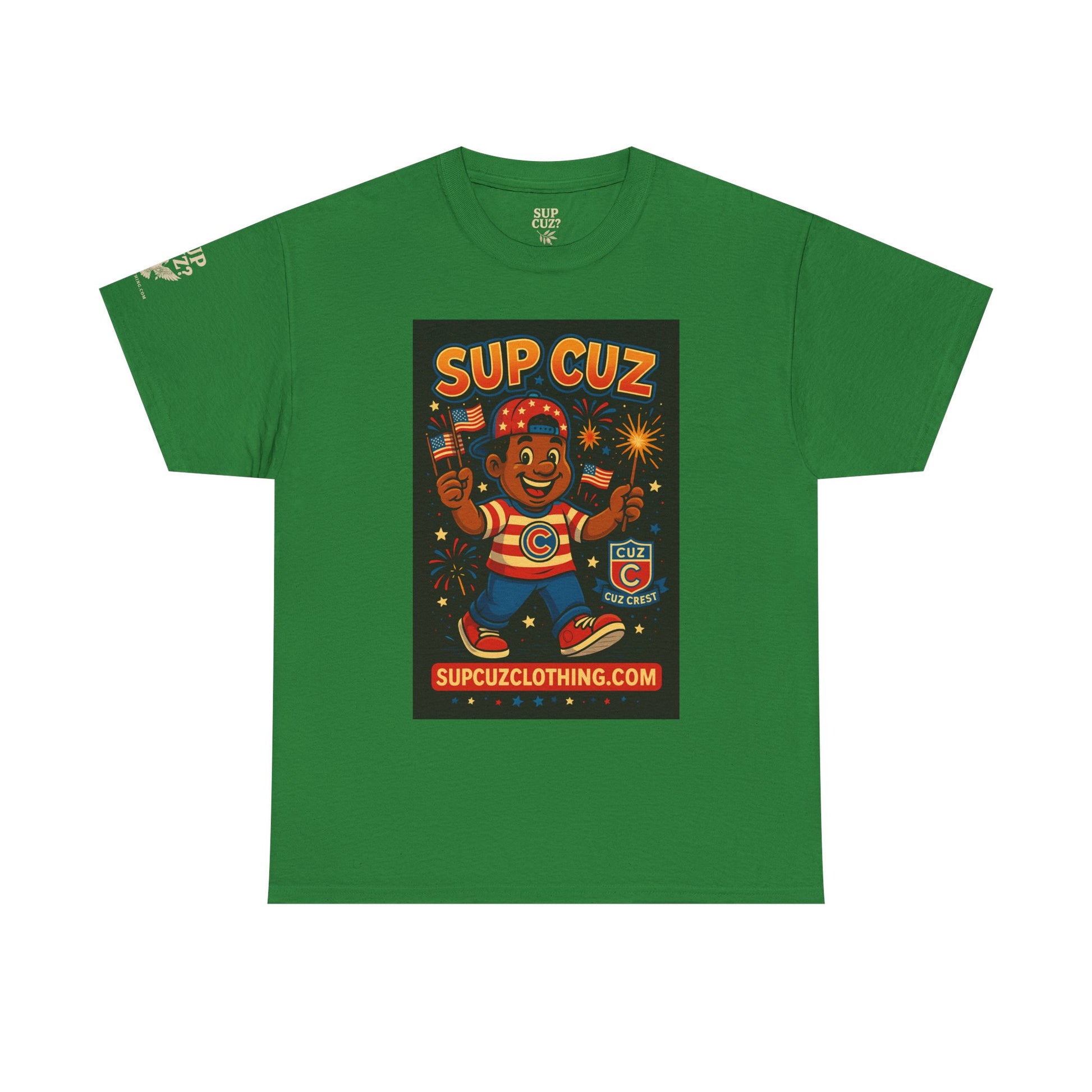 4th of July Launch Tee 3/6 - Unisex Heavy Cotton Tee