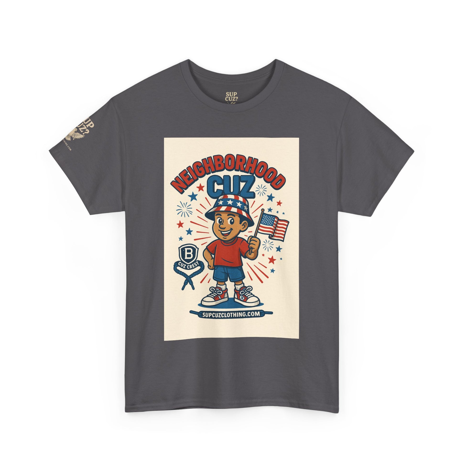 4th of July Launch Tee 4/6 - Unisex Heavy Cotton Tee