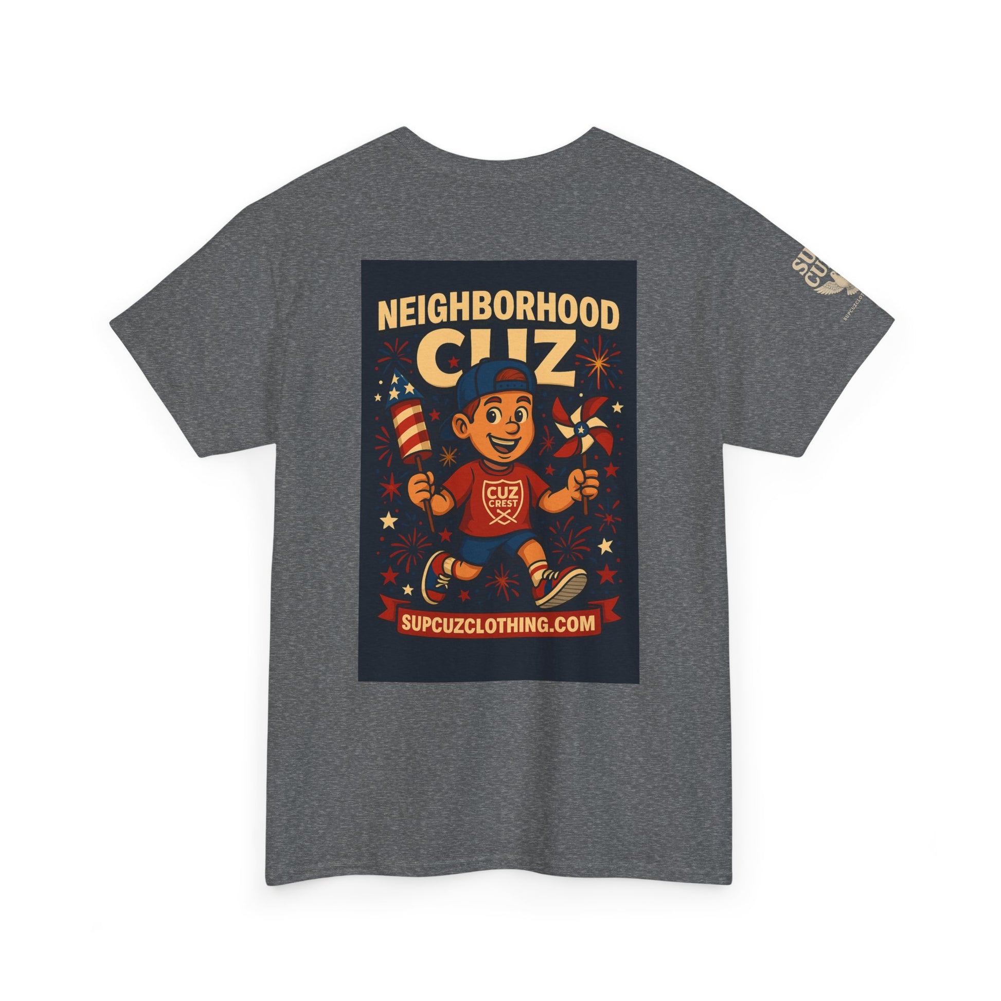 4th of July Launch Tee 6/6 - Unisex Heavy Cotton Tee