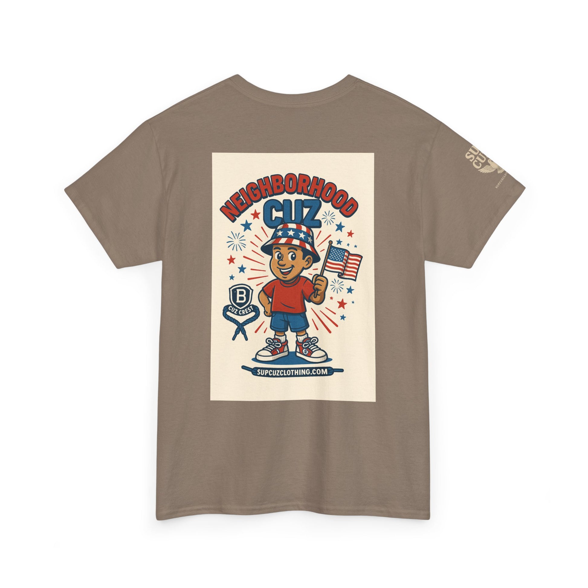 4th of July Launch Tee 4/6 - Unisex Heavy Cotton Tee