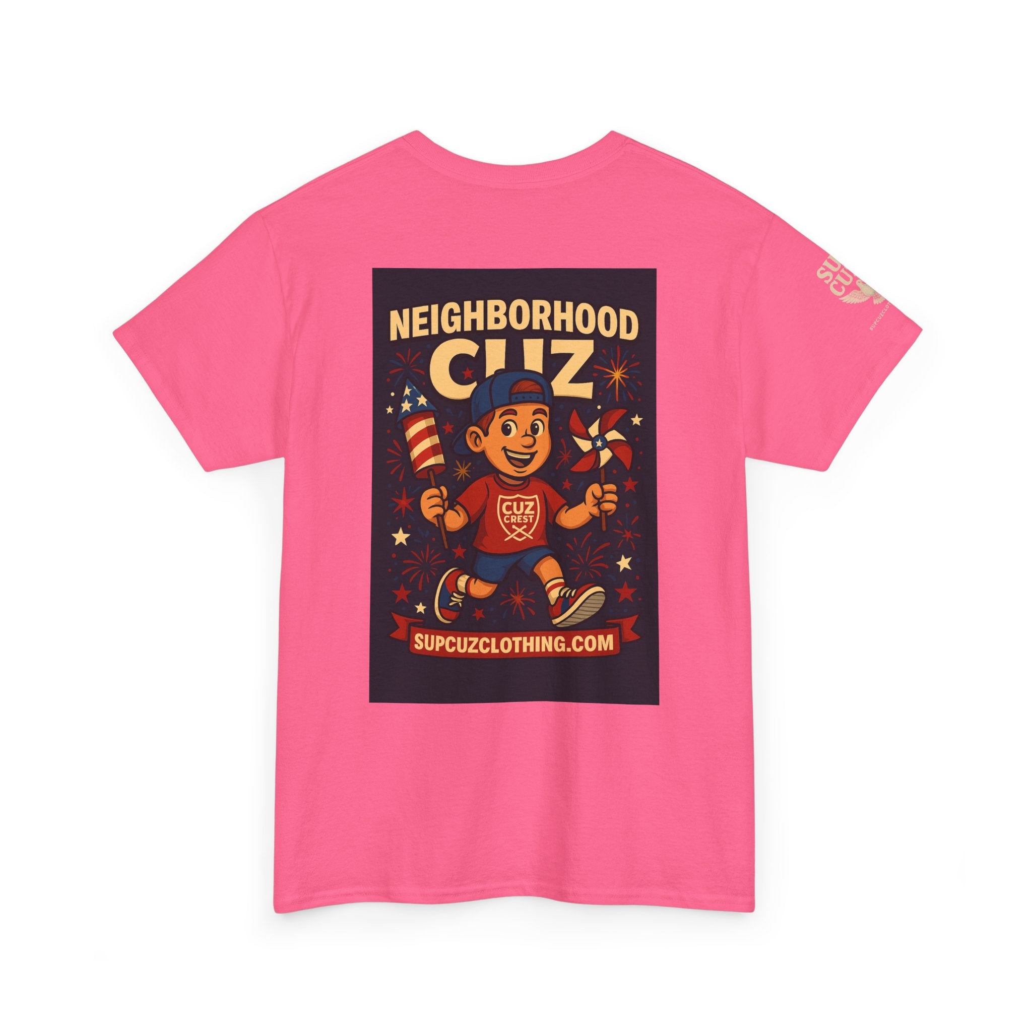 4th of July Launch Tee 6/6 - Unisex Heavy Cotton Tee