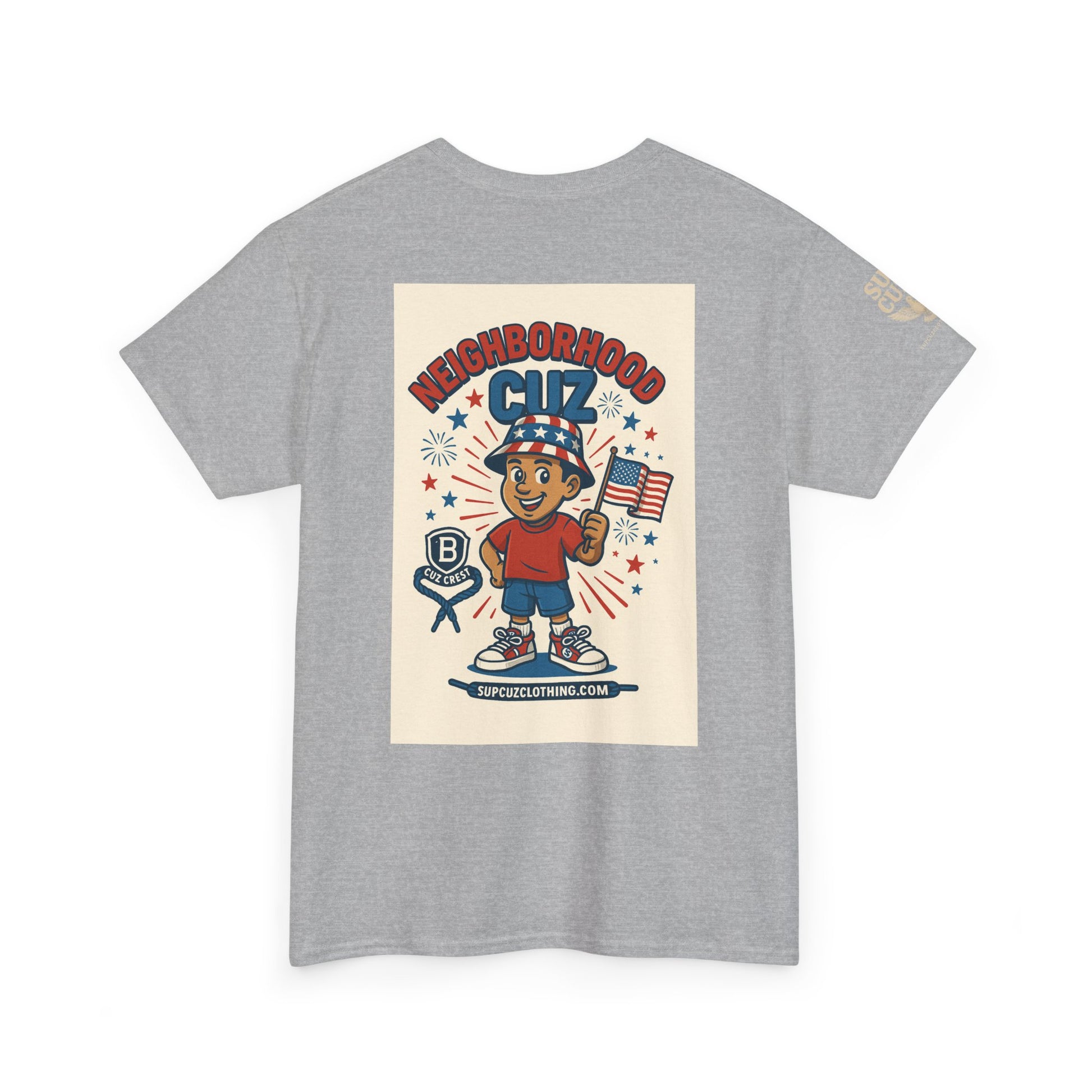 4th of July Launch Tee 4/6 - Unisex Heavy Cotton Tee