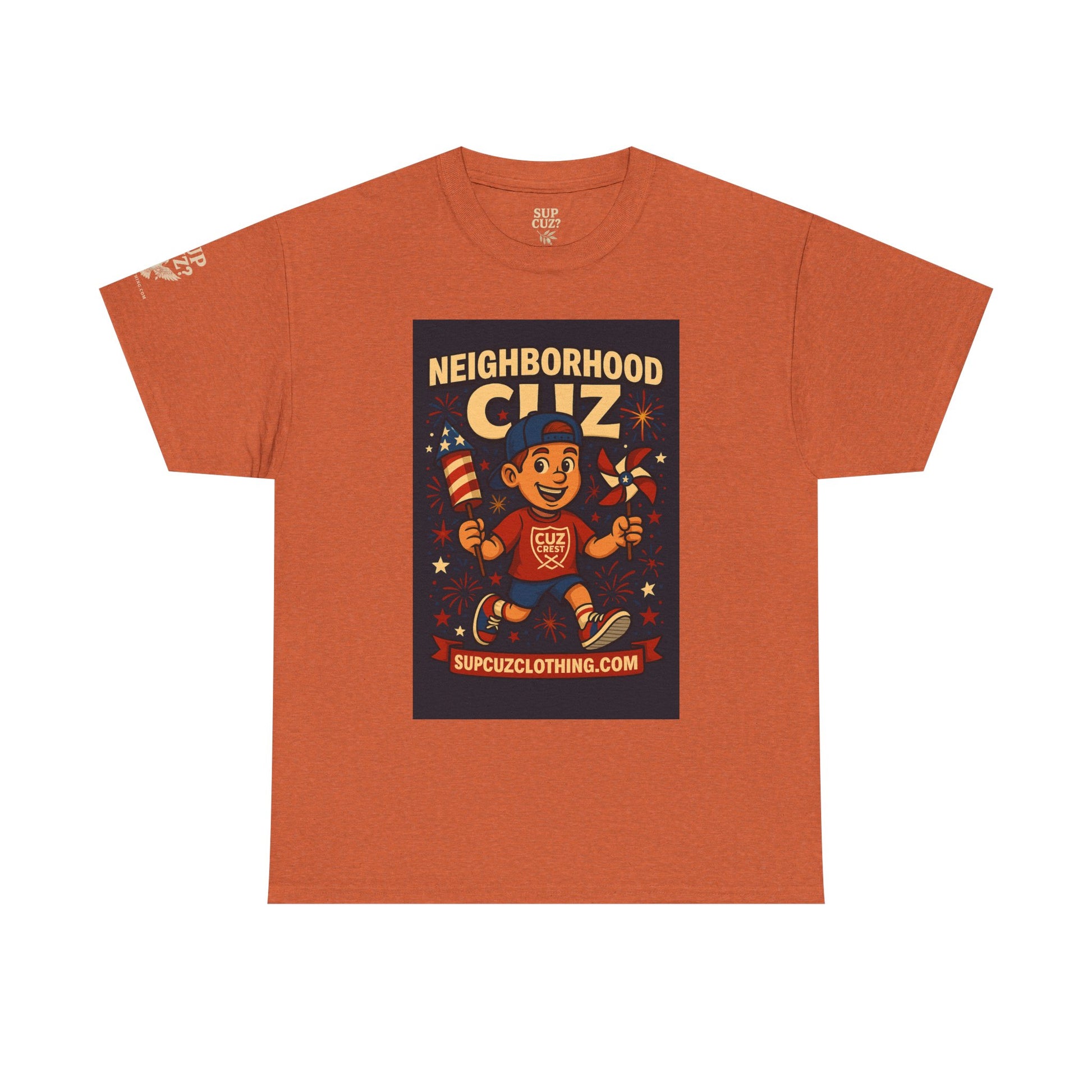 4th of July Launch Tee 6/6 - Unisex Heavy Cotton Tee