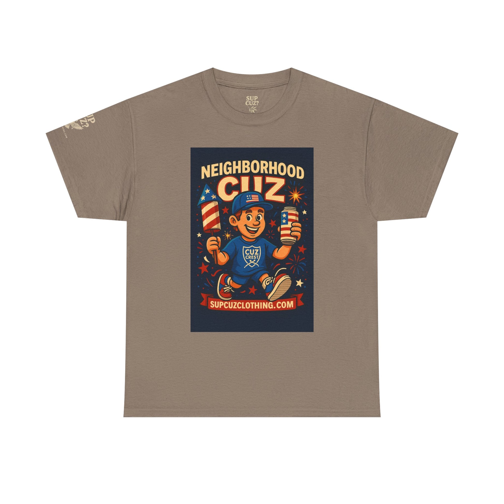 4th of July Launch Tee 5/6 - Unisex Heavy Cotton Tee