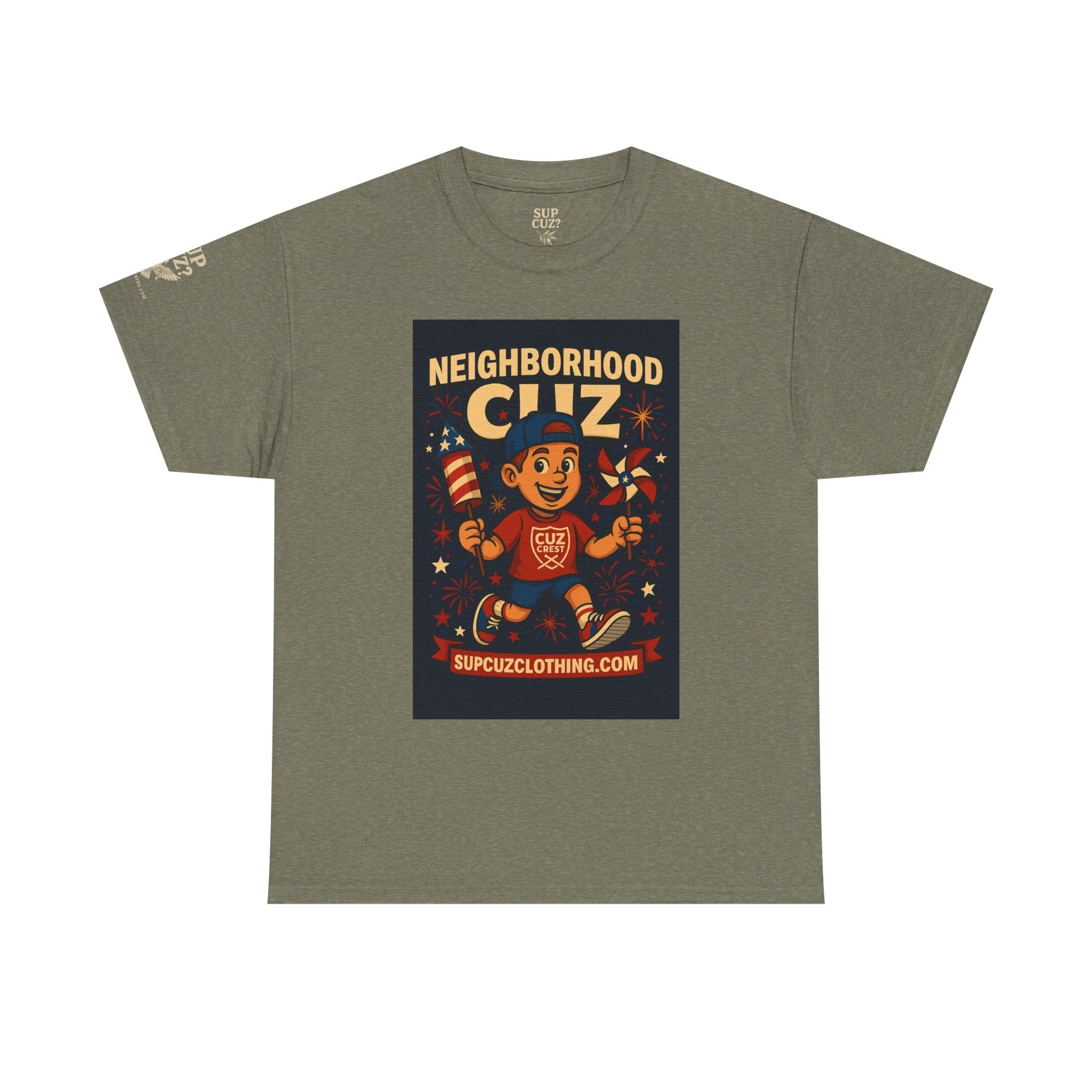 4th of July Launch Tee 6/6 - Unisex Heavy Cotton Tee