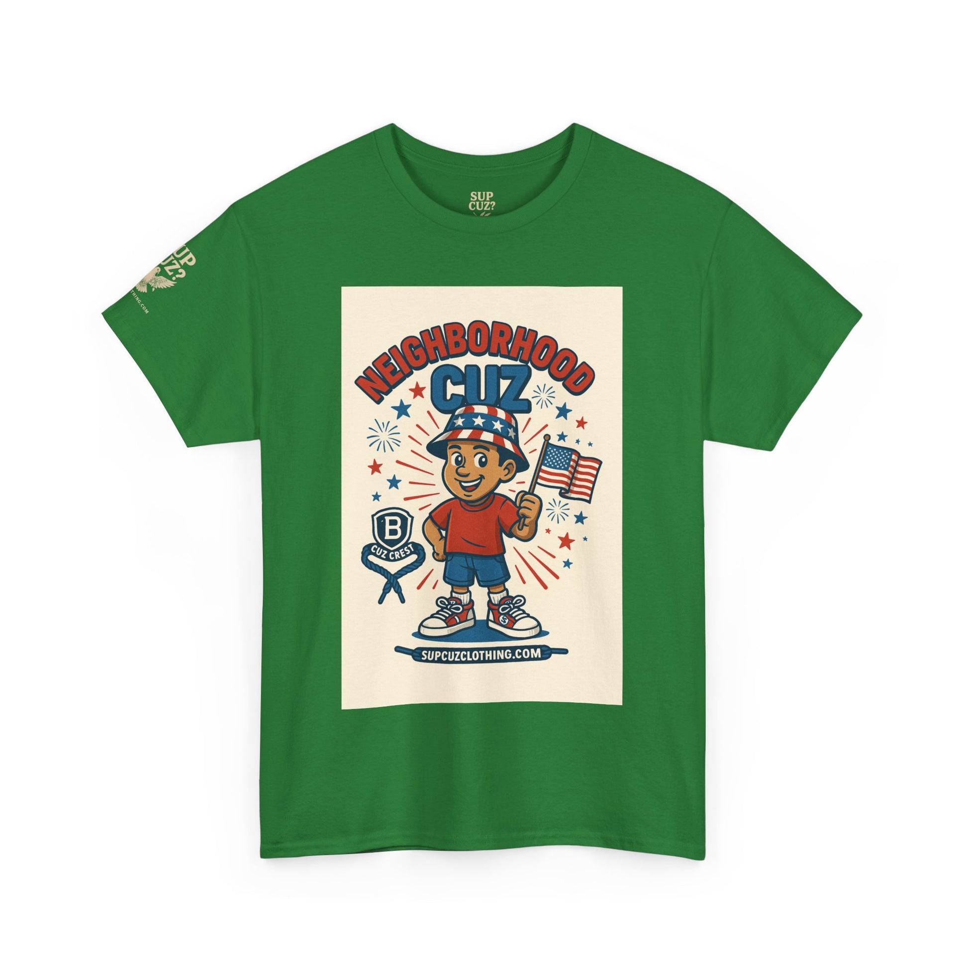 4th of July Launch Tee 4/6 - Unisex Heavy Cotton Tee