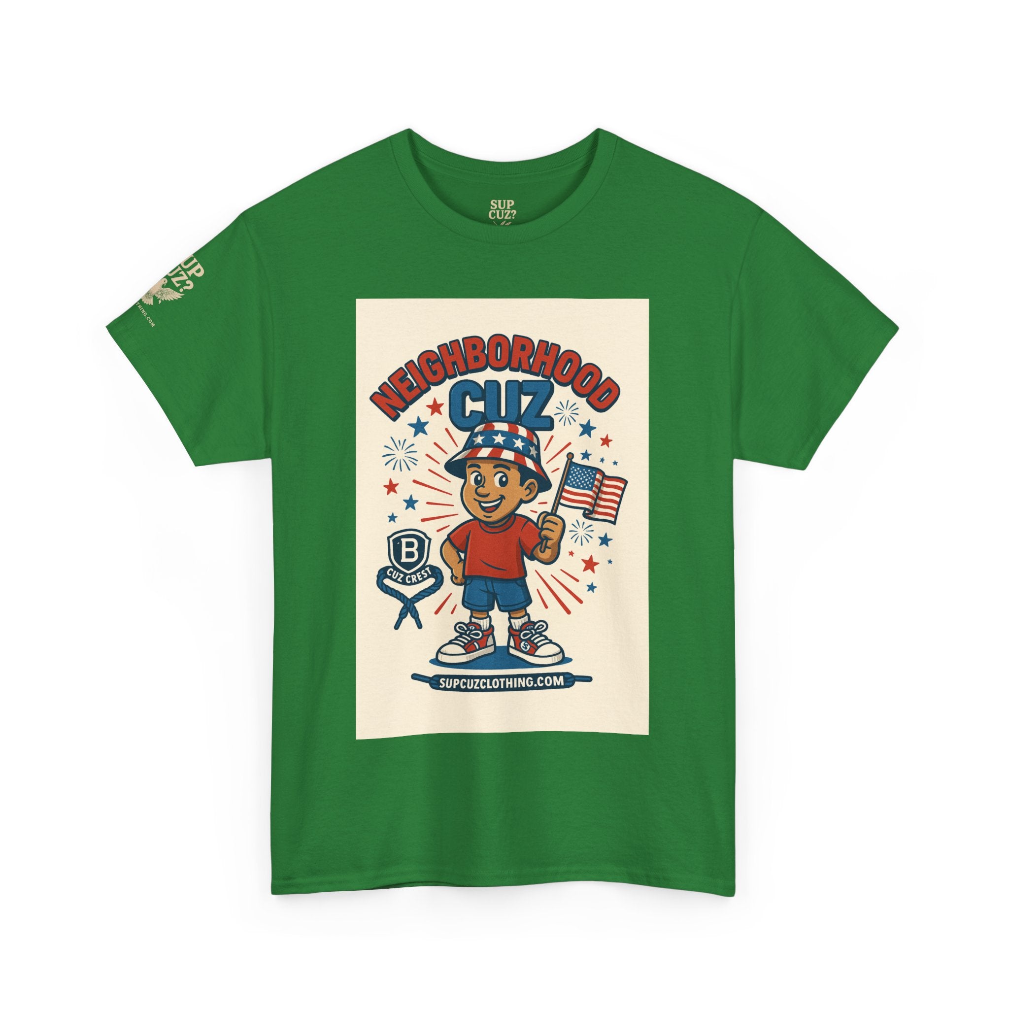 4th of July Launch Tee 4/6 - Unisex Heavy Cotton Tee