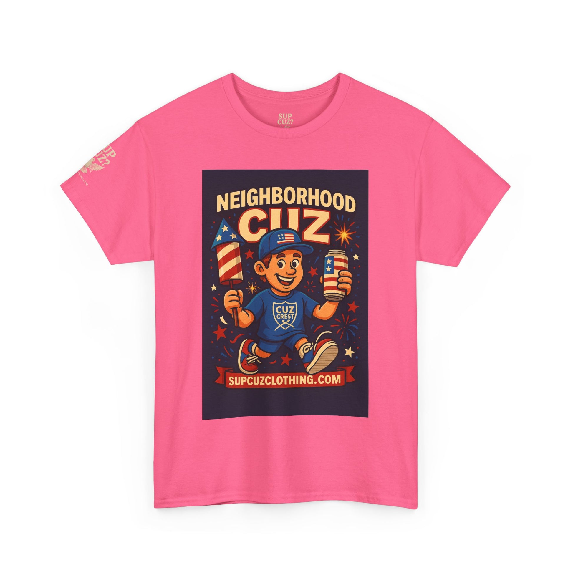 4th of July Launch Tee 5/6 - Unisex Heavy Cotton Tee