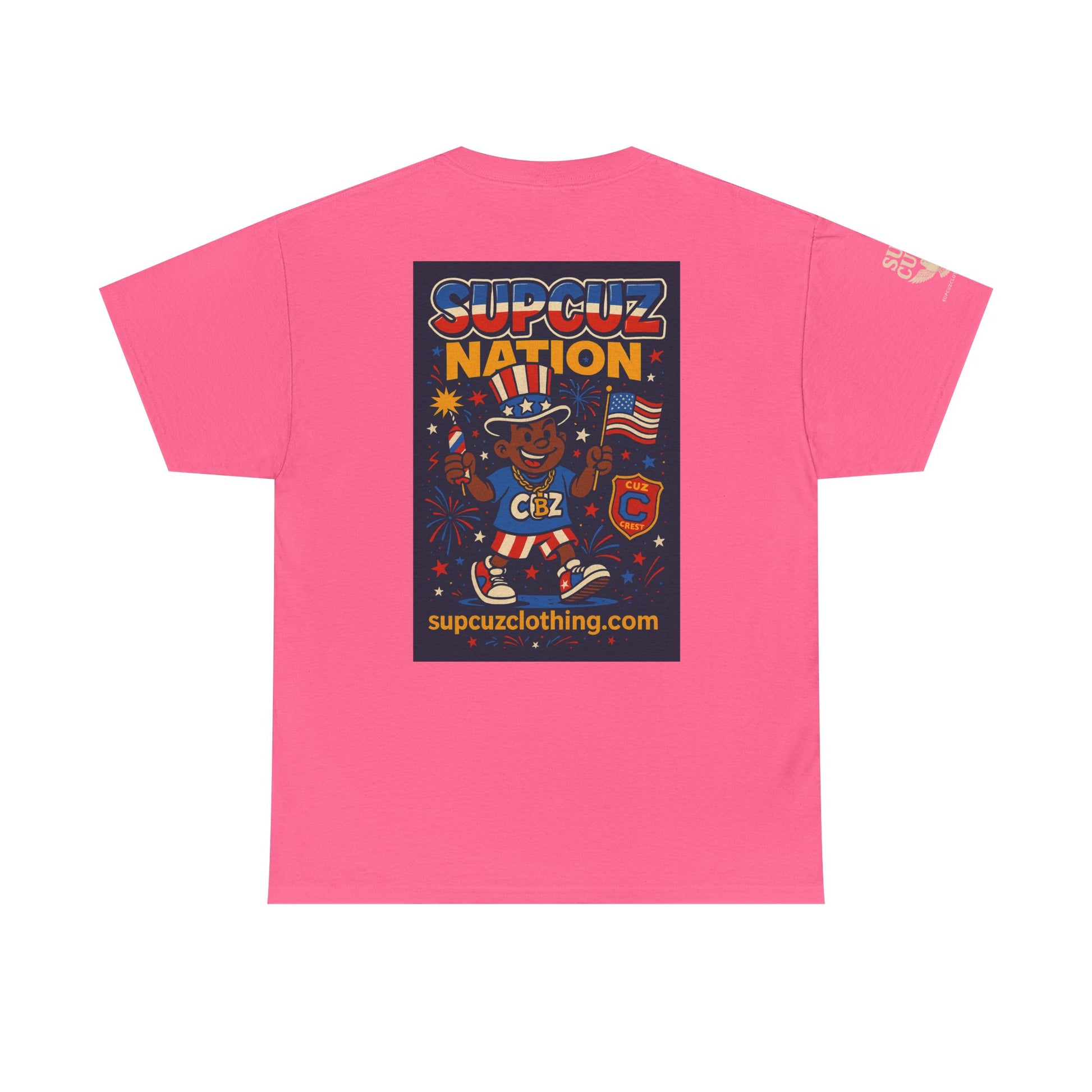 4th of July Launch Tee 1/6 - Unisex Heavy Cotton Tee