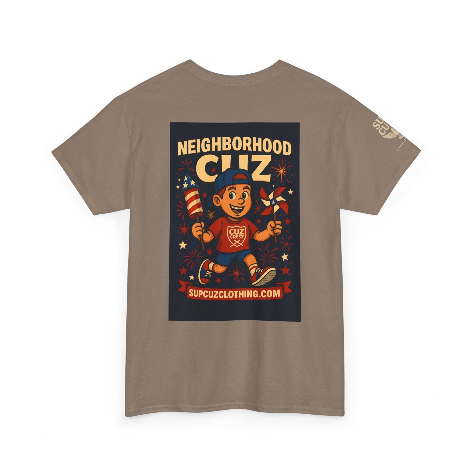 4th of July Launch Tee 6/6 - Unisex Heavy Cotton Tee