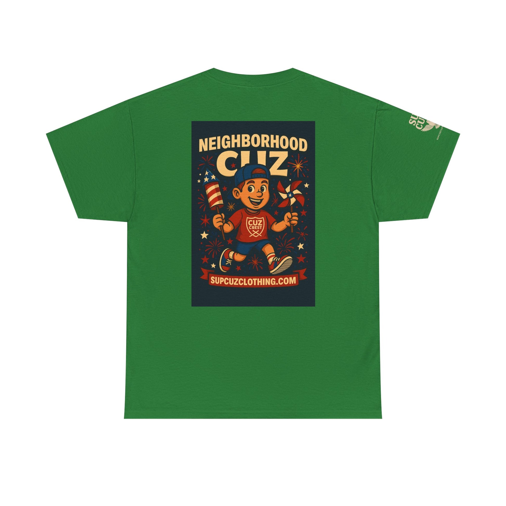 4th of July Launch Tee 6/6 - Unisex Heavy Cotton Tee