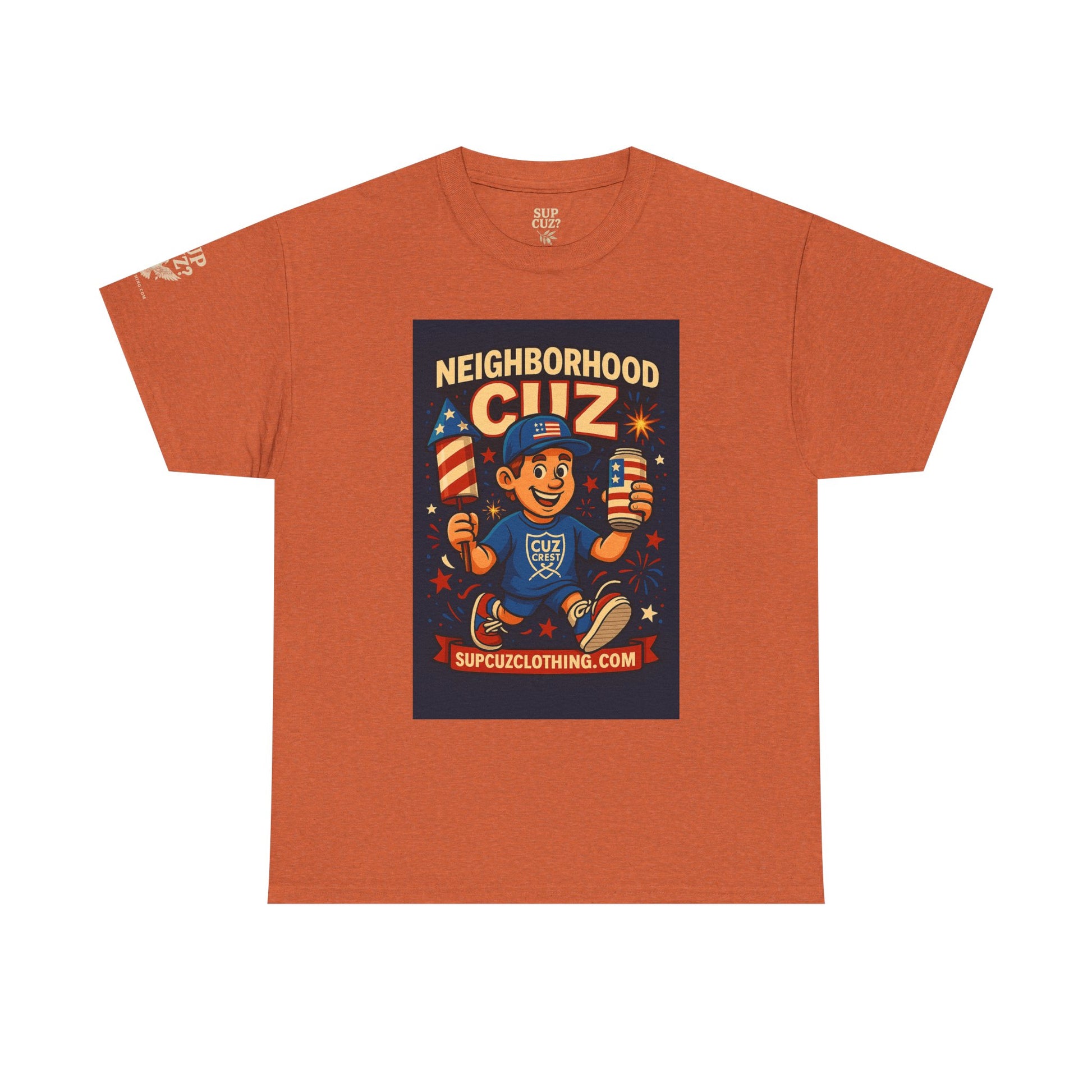 4th of July Launch Tee 5/6 - Unisex Heavy Cotton Tee