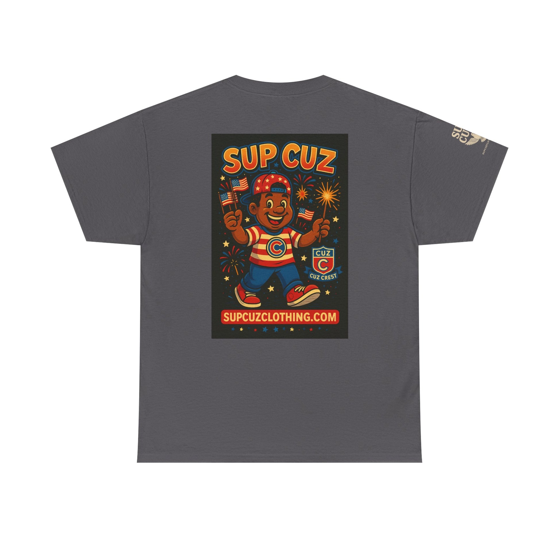 4th of July Launch Tee 3/6 - Unisex Heavy Cotton Tee