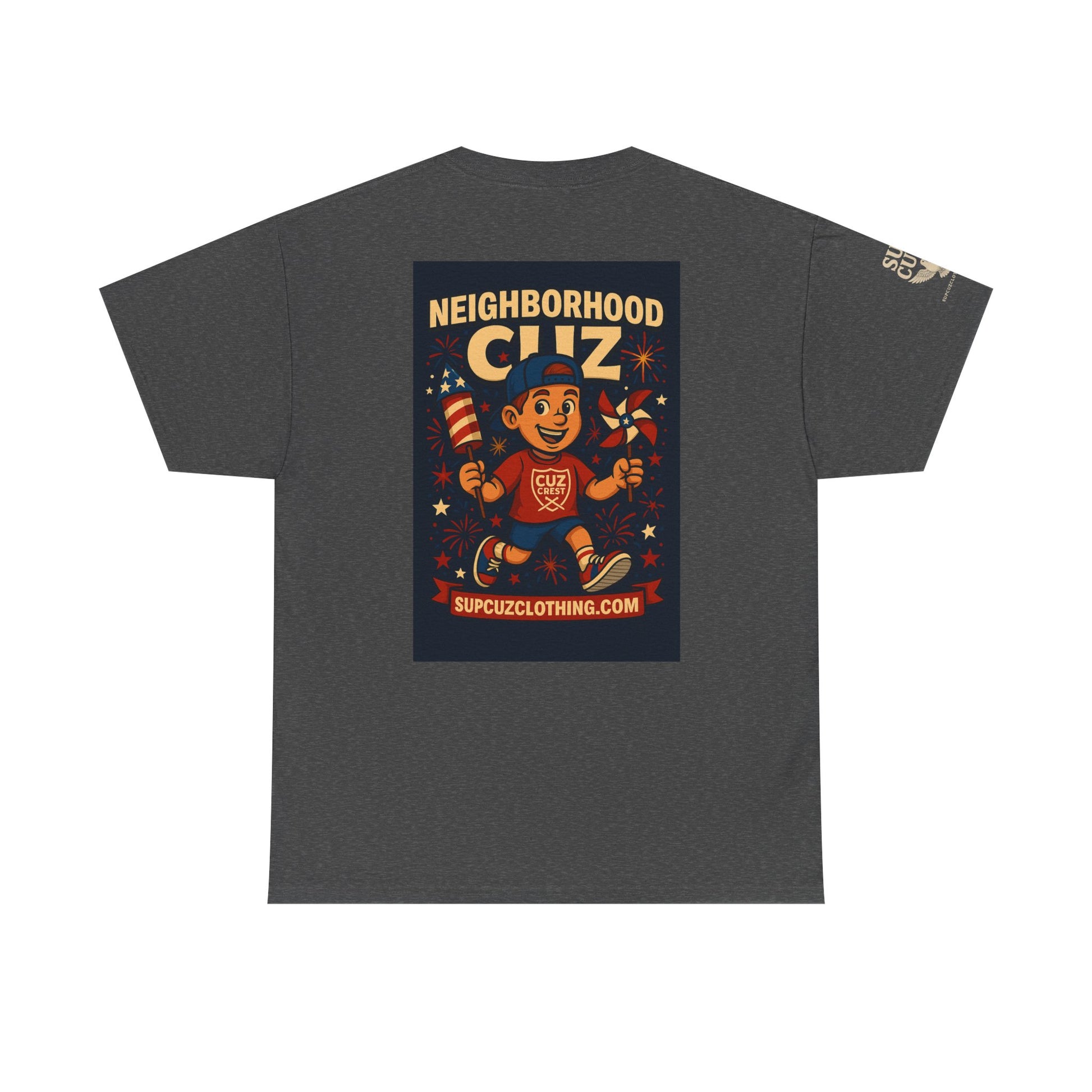 4th of July Launch Tee 6/6 - Unisex Heavy Cotton Tee