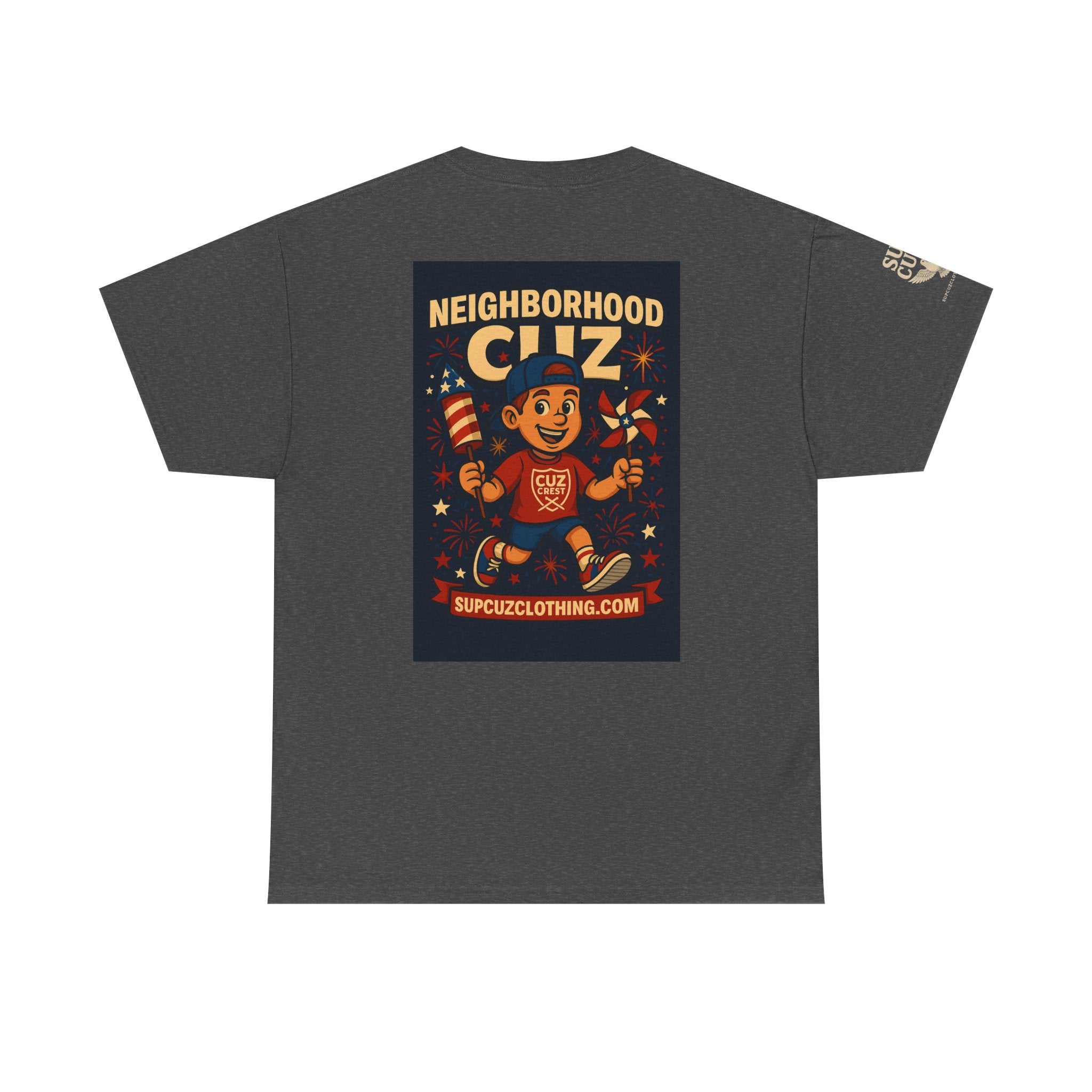4th of July Launch Tee 6/6 - Unisex Heavy Cotton Tee