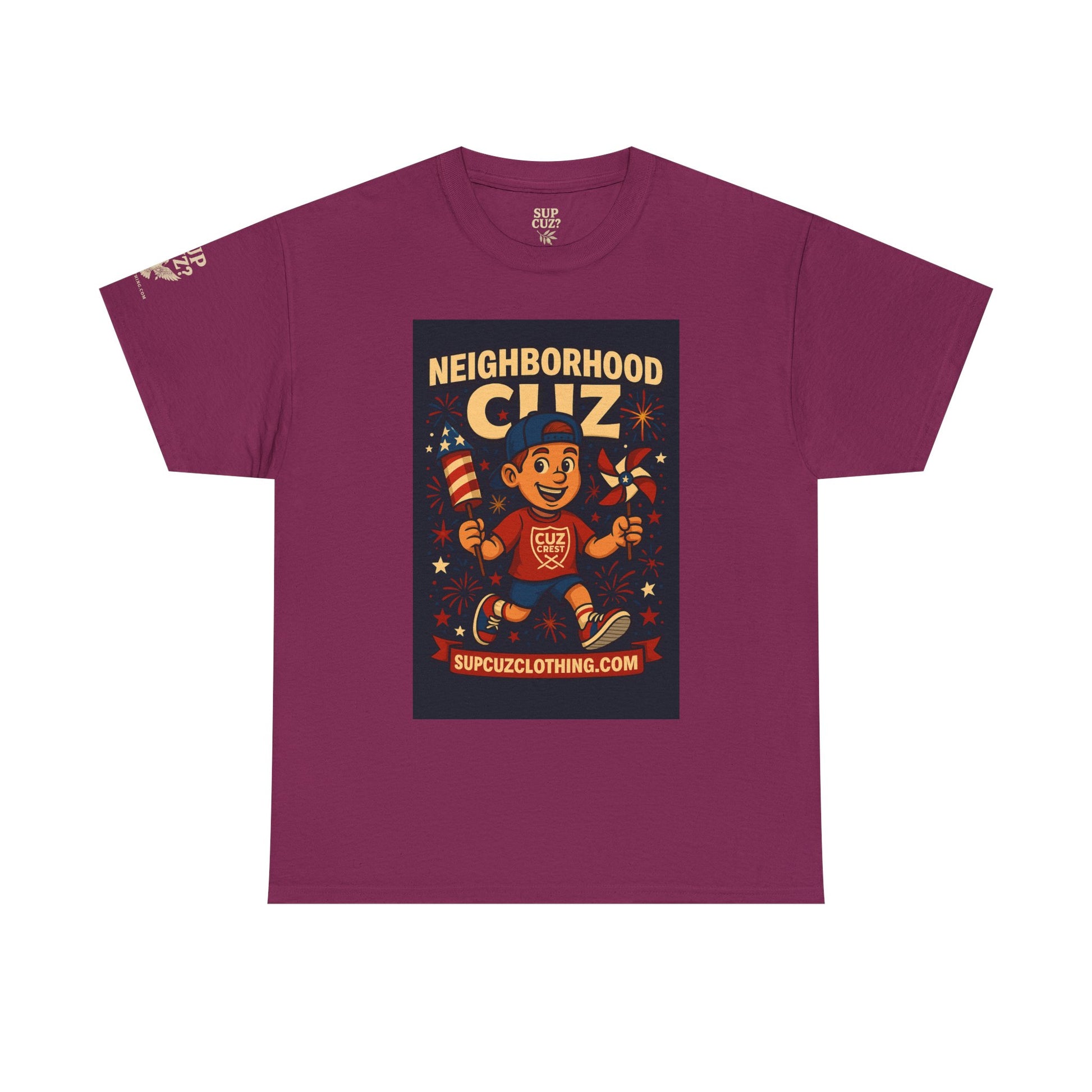 4th of July Launch Tee 6/6 - Unisex Heavy Cotton Tee