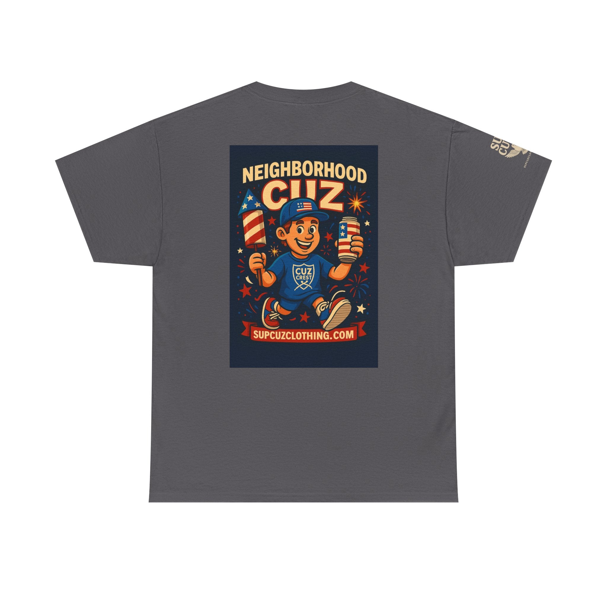 4th of July Launch Tee 5/6 - Unisex Heavy Cotton Tee
