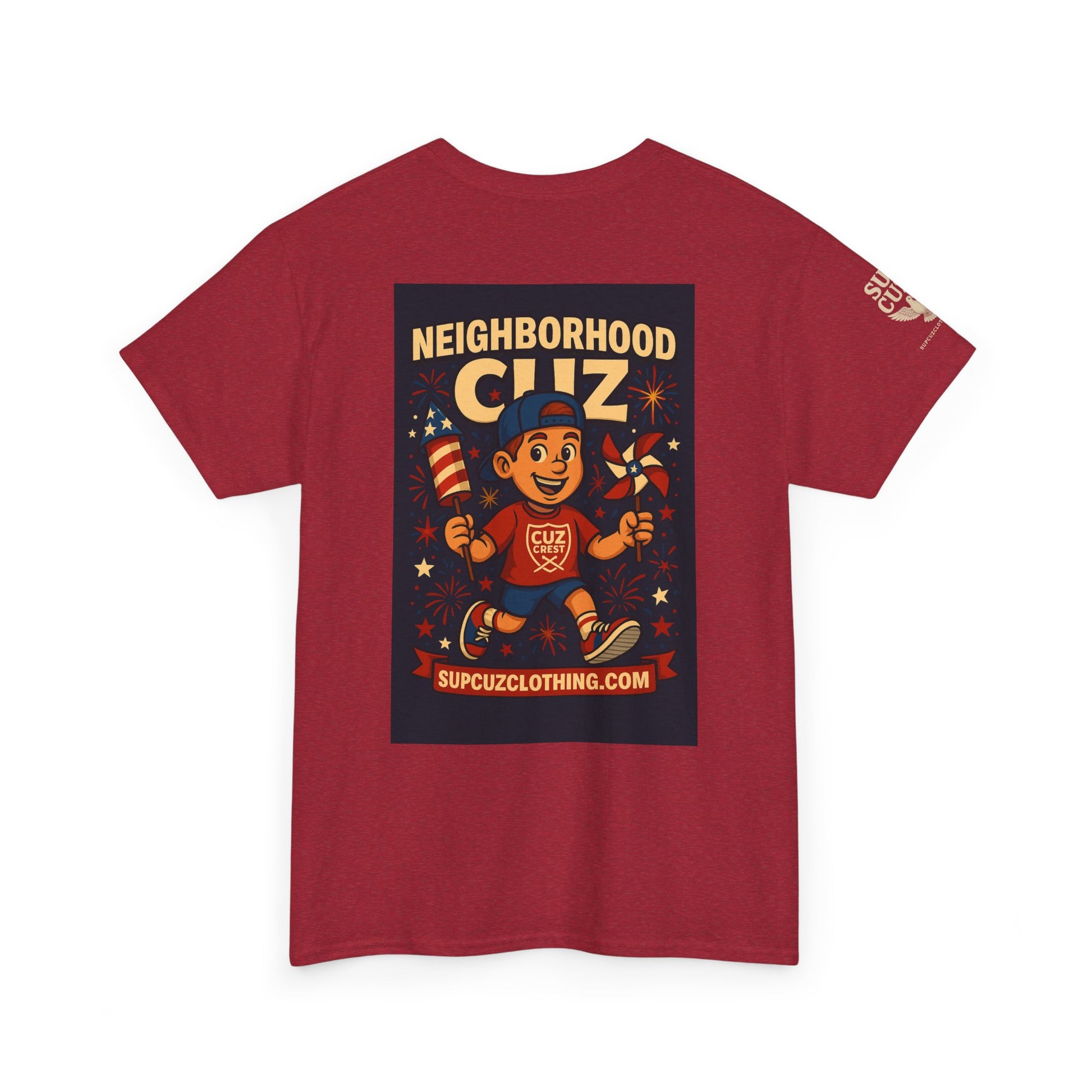 4th of July Launch Tee 6/6 - Unisex Heavy Cotton Tee