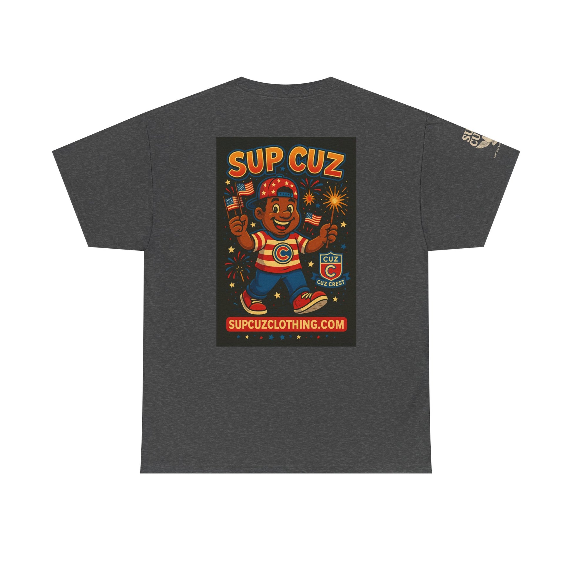 4th of July Launch Tee 3/6 - Unisex Heavy Cotton Tee