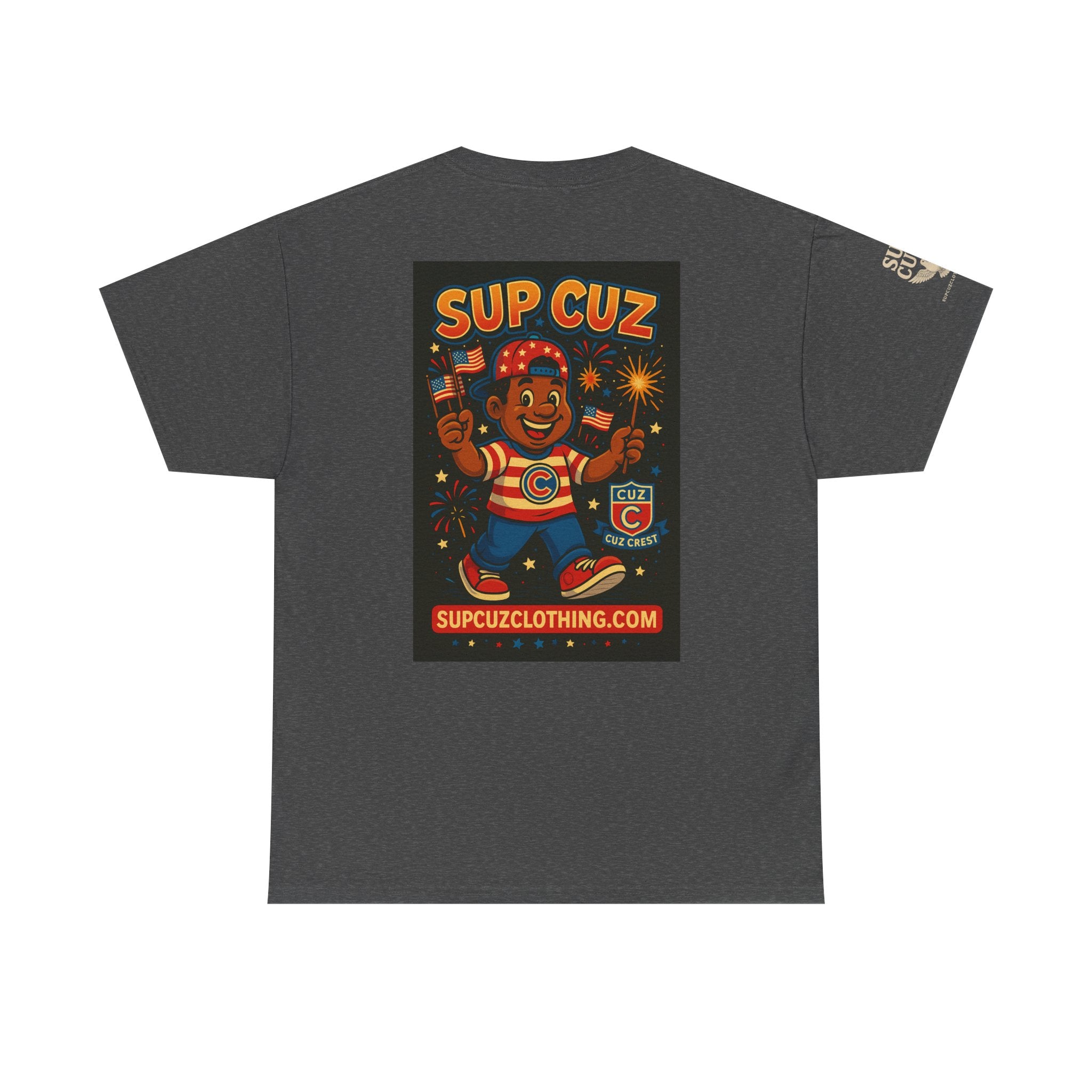 4th of July Launch Tee 3/6 - Unisex Heavy Cotton Tee