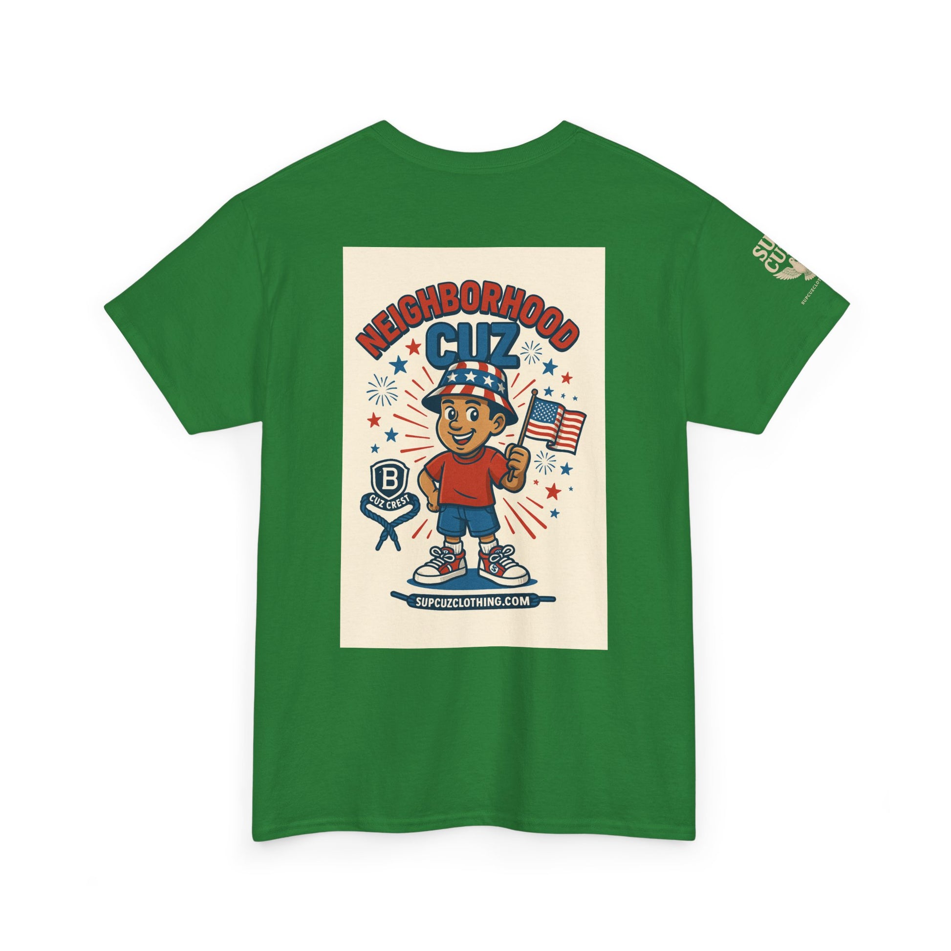 4th of July Launch Tee 4/6 - Unisex Heavy Cotton Tee