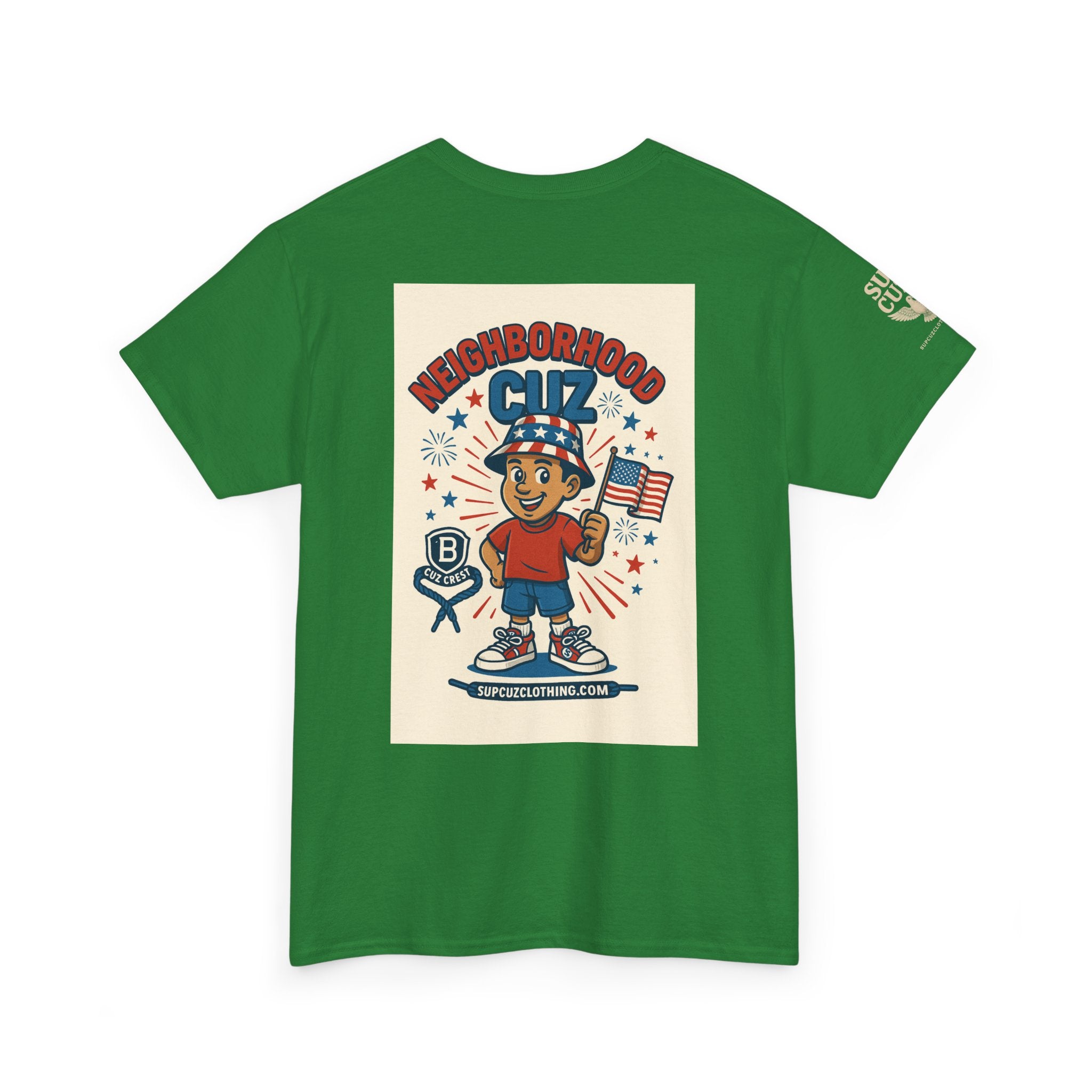 4th of July Launch Tee 4/6 - Unisex Heavy Cotton Tee