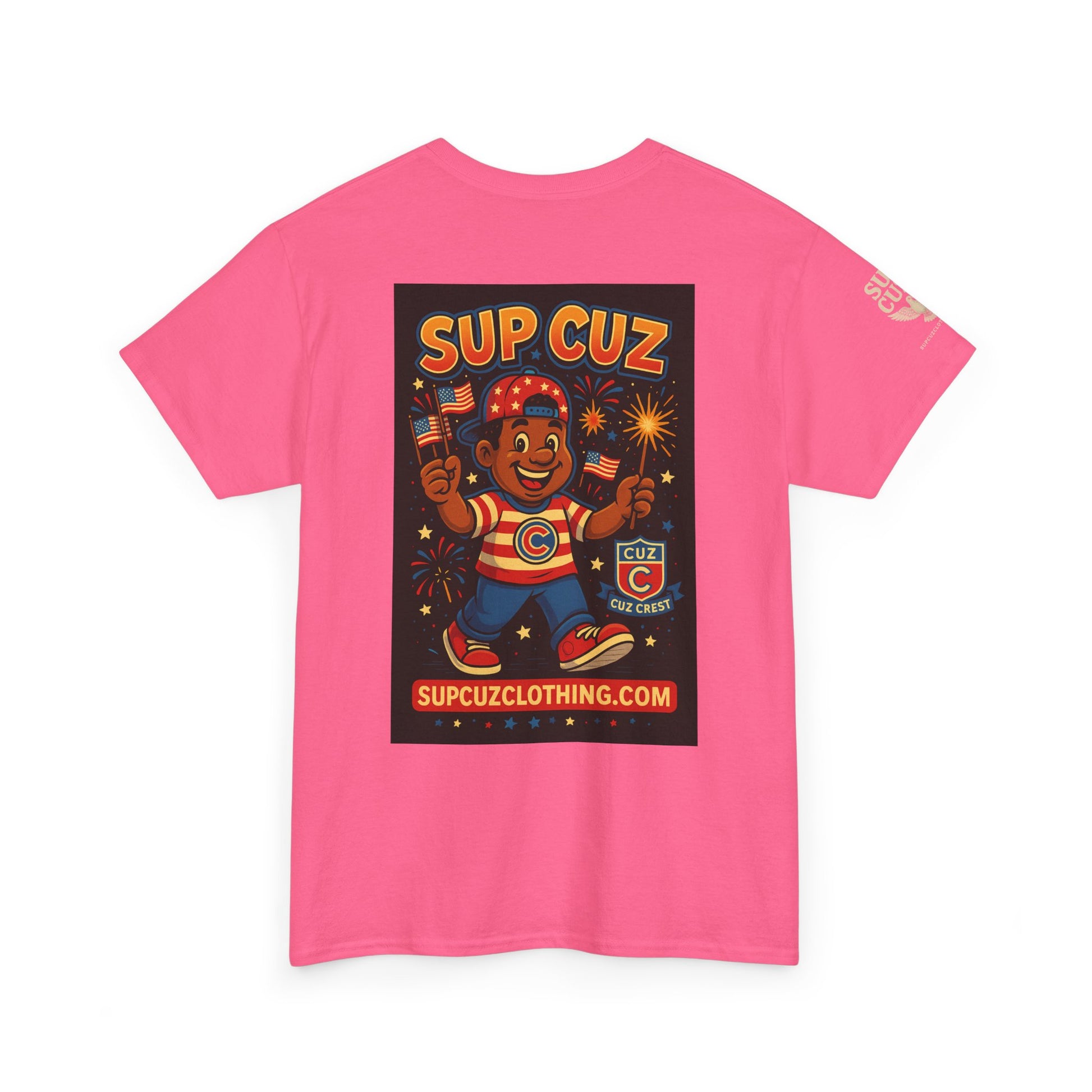 4th of July Launch Tee 3/6 - Unisex Heavy Cotton Tee