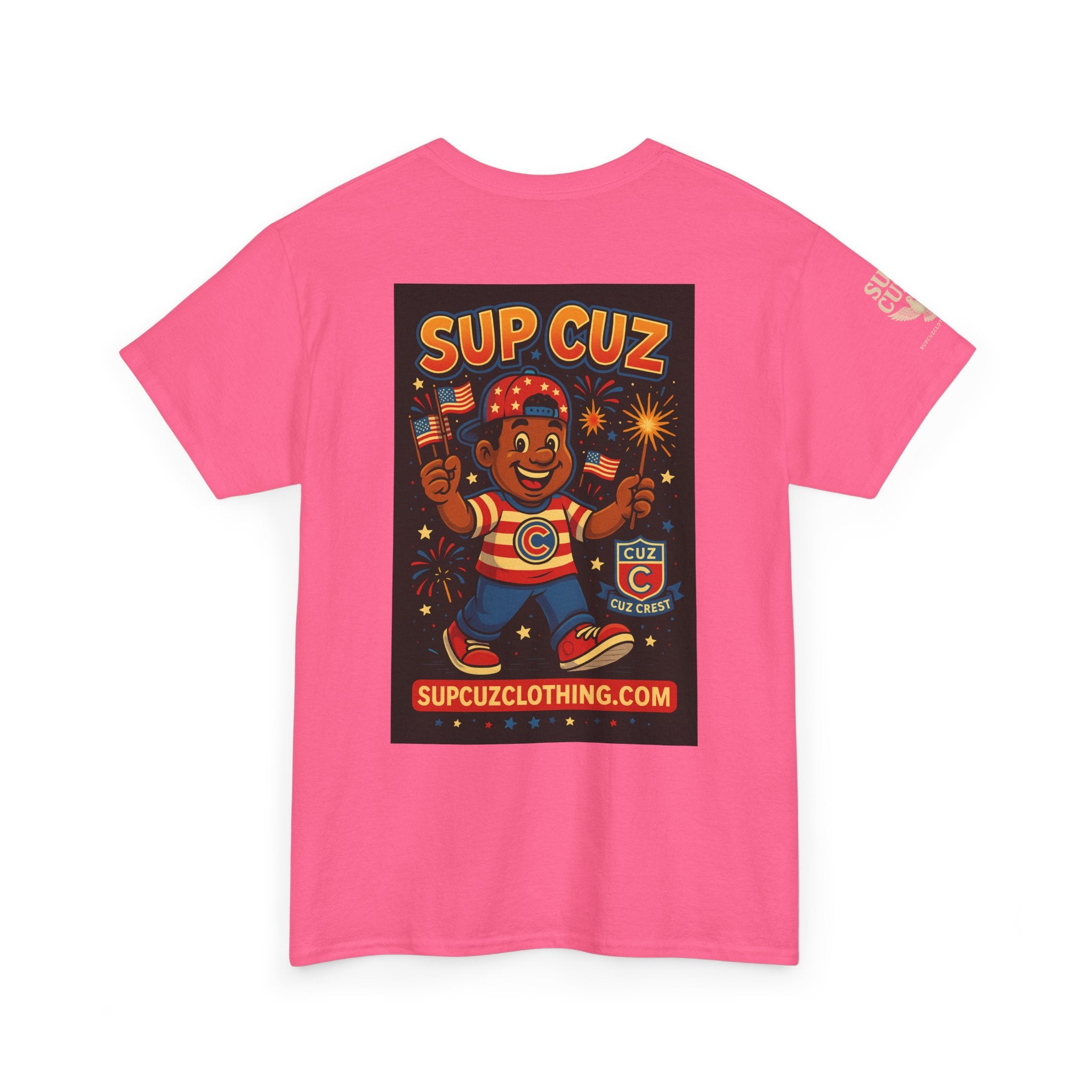 4th of July Launch Tee 3/6 - Unisex Heavy Cotton Tee