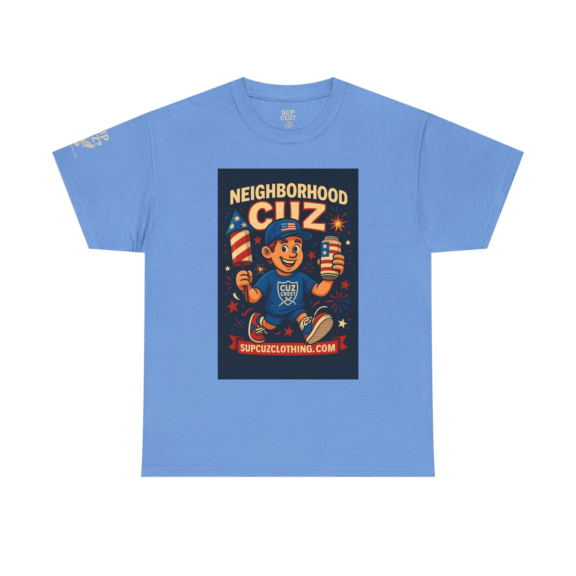 4th of July Launch Tee 5/6 - Unisex Heavy Cotton Tee