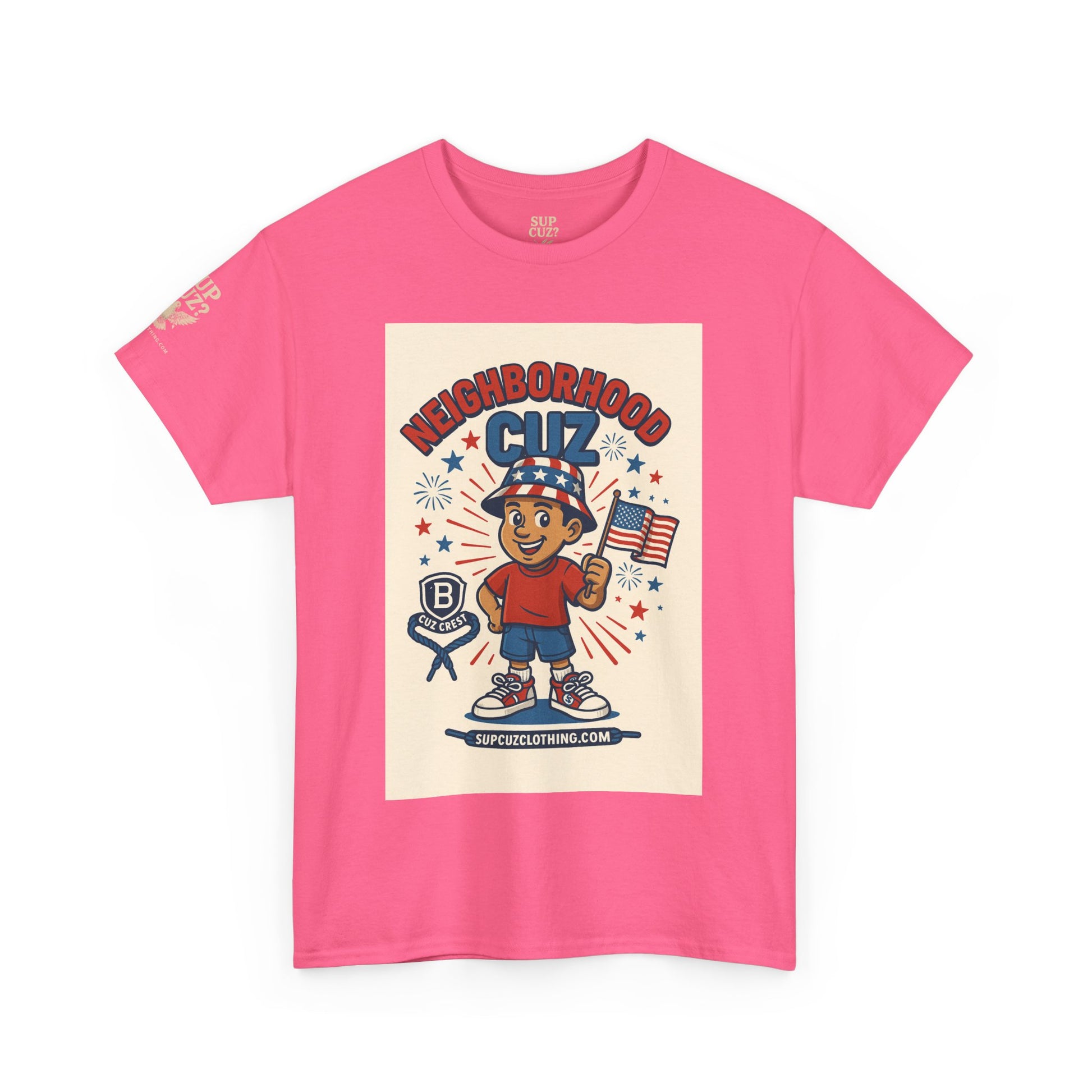 4th of July Launch Tee 4/6 - Unisex Heavy Cotton Tee