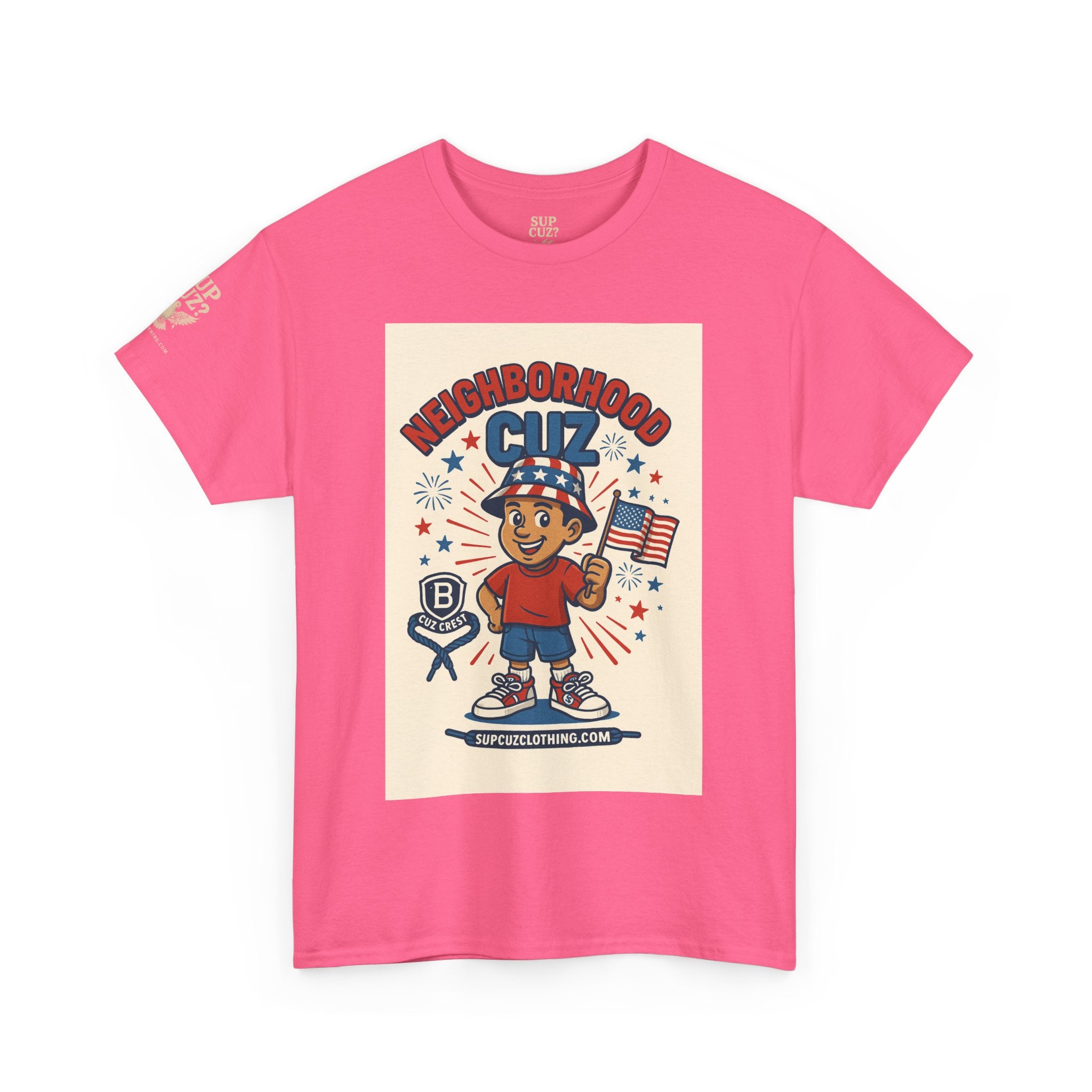 4th of July Launch Tee 4/6 - Unisex Heavy Cotton Tee