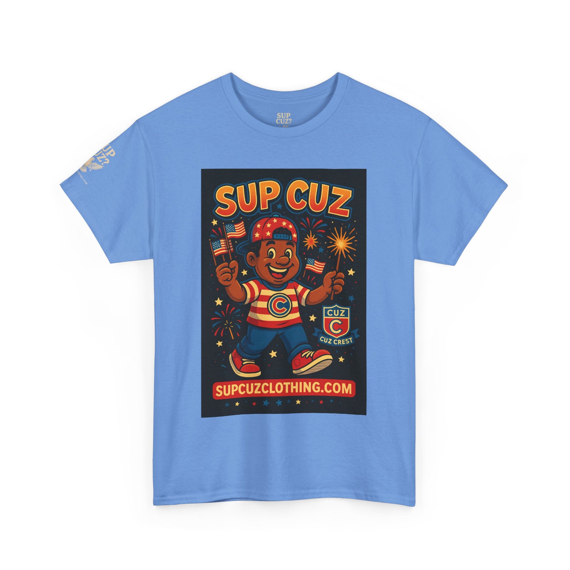 4th of July Launch Tee 3/6 - Unisex Heavy Cotton Tee