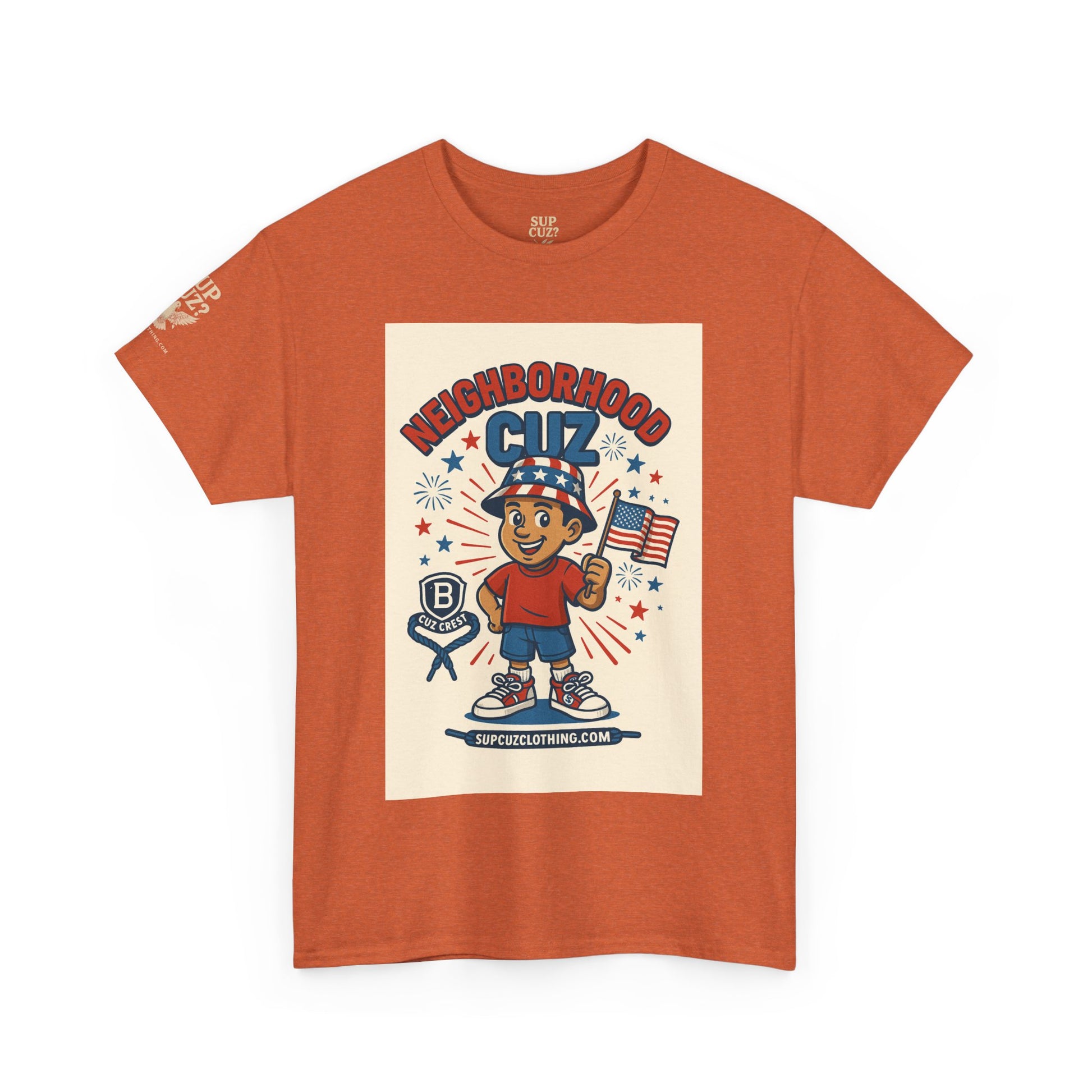 4th of July Launch Tee 4/6 - Unisex Heavy Cotton Tee