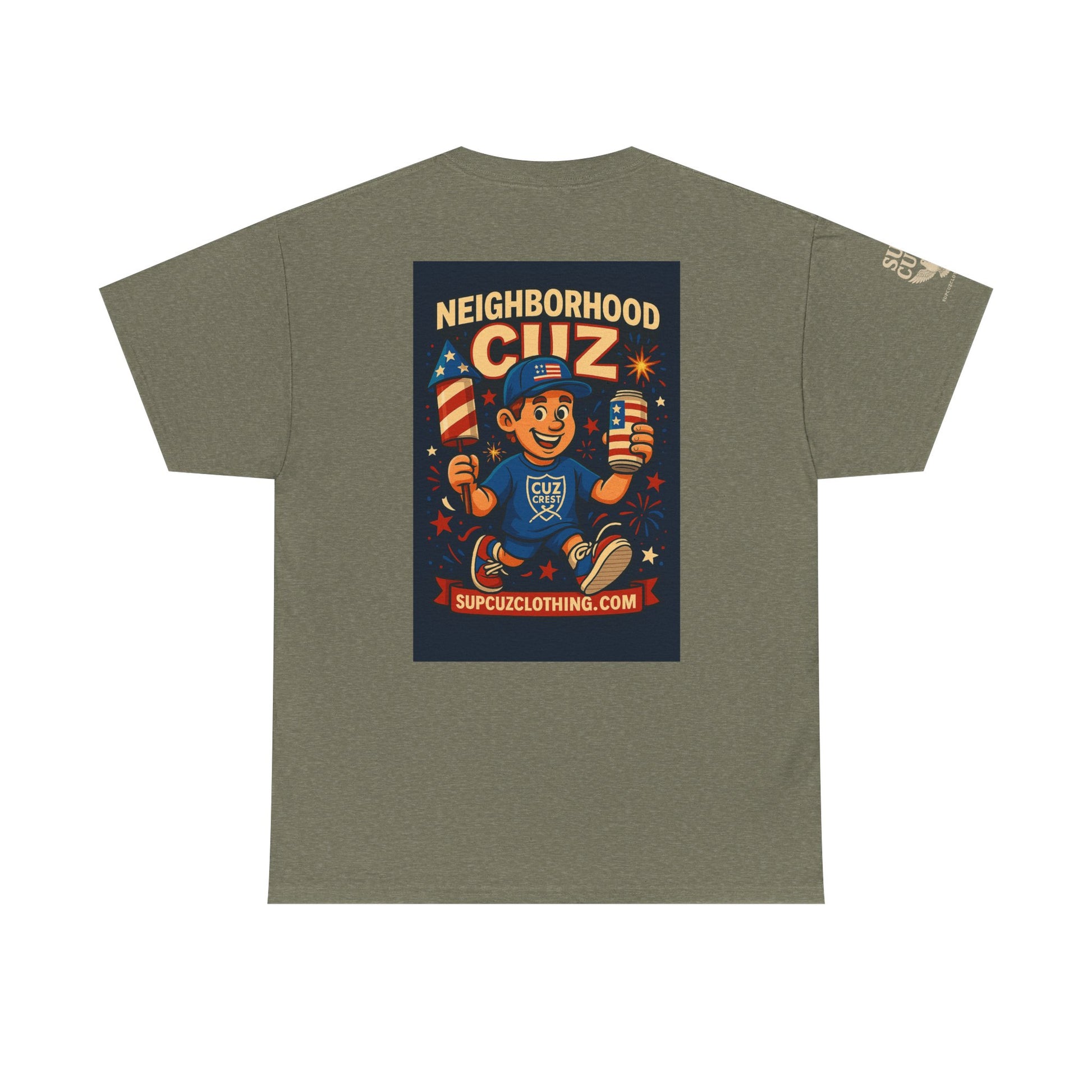 4th of July Launch Tee 5/6 - Unisex Heavy Cotton Tee