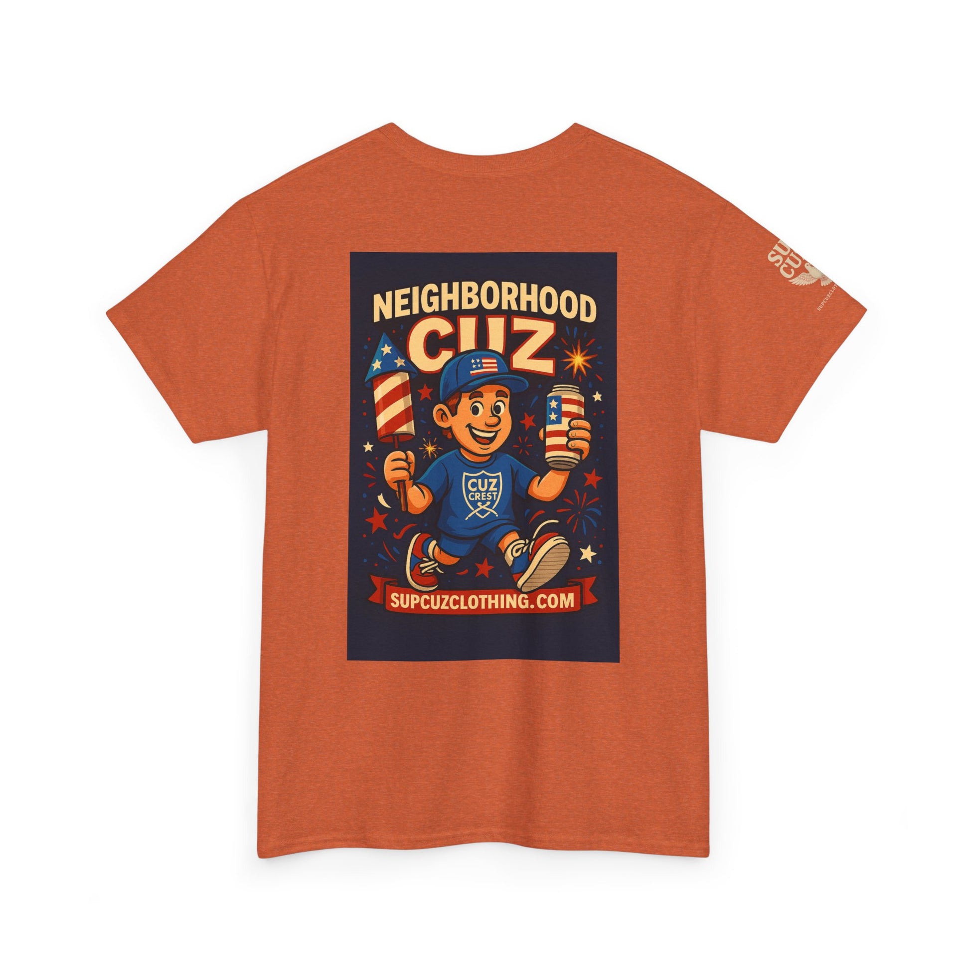 4th of July Launch Tee 5/6 - Unisex Heavy Cotton Tee