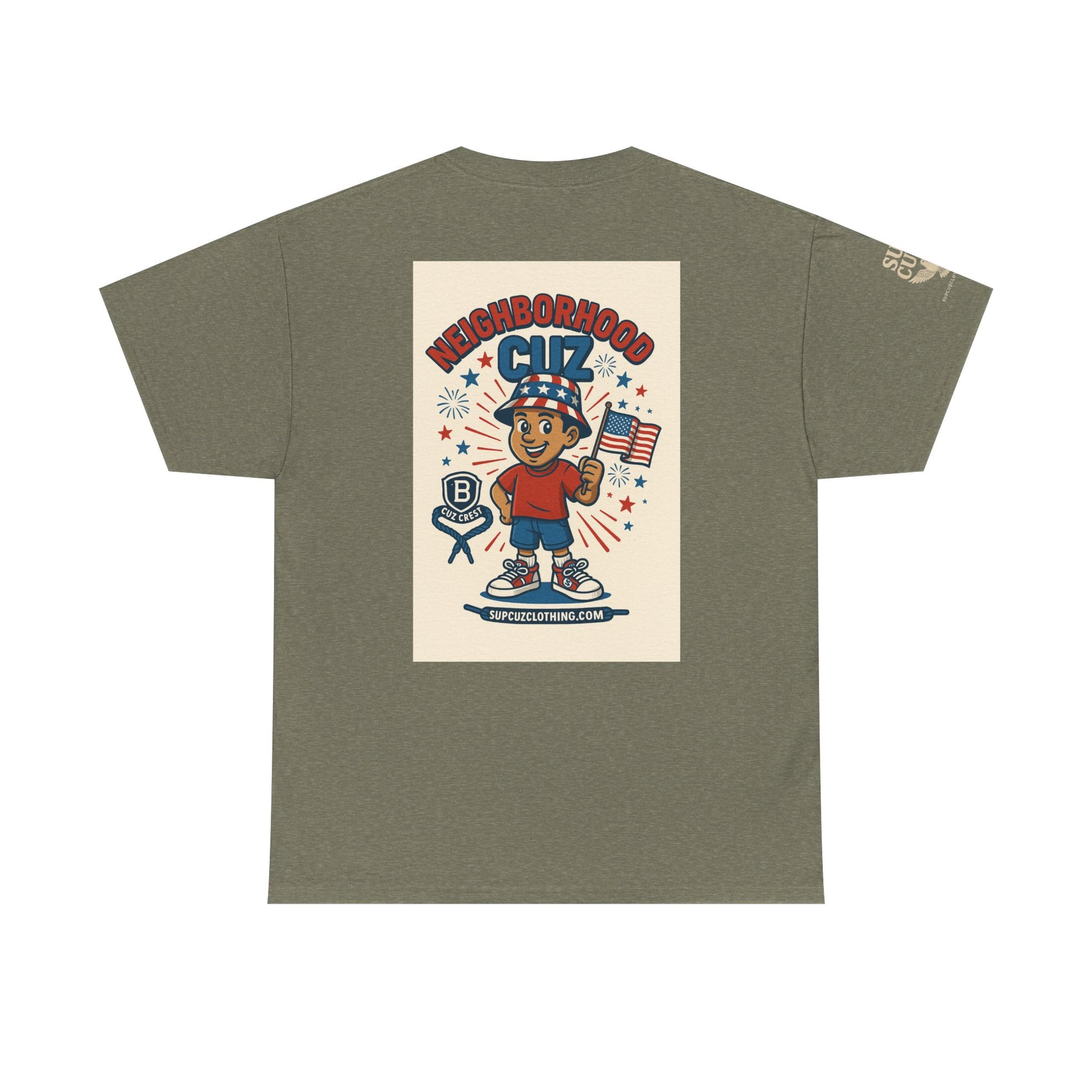 4th of July Launch Tee 4/6 - Unisex Heavy Cotton Tee