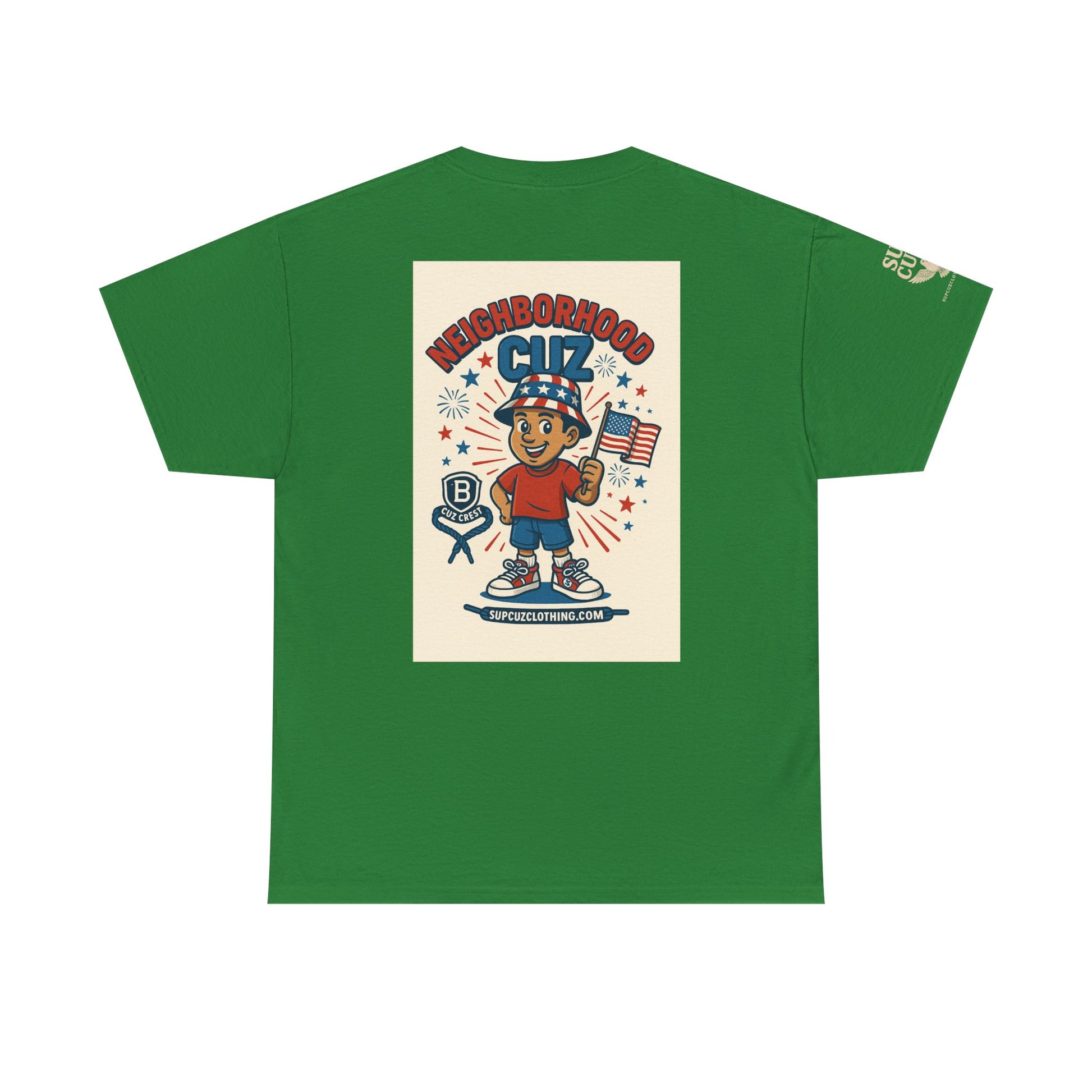 4th of July Launch Tee 4/6 - Unisex Heavy Cotton Tee
