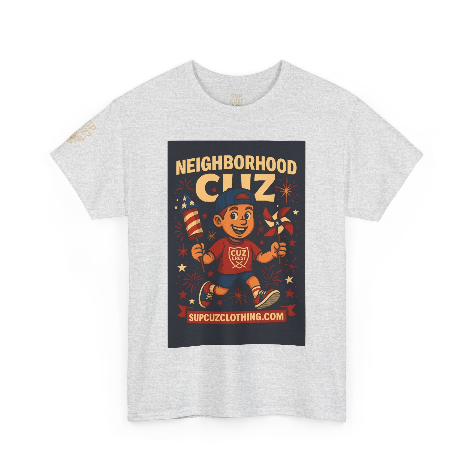 4th of July Launch Tee 6/6 - Unisex Heavy Cotton Tee