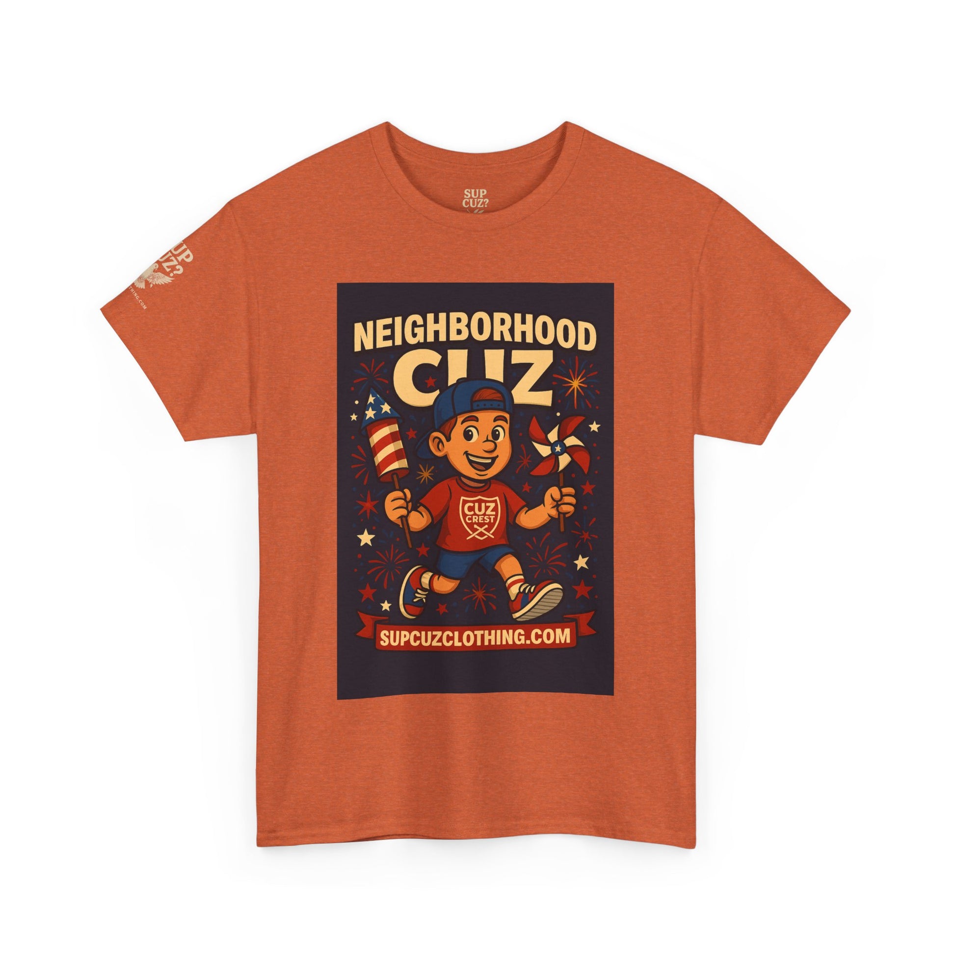4th of July Launch Tee 6/6 - Unisex Heavy Cotton Tee