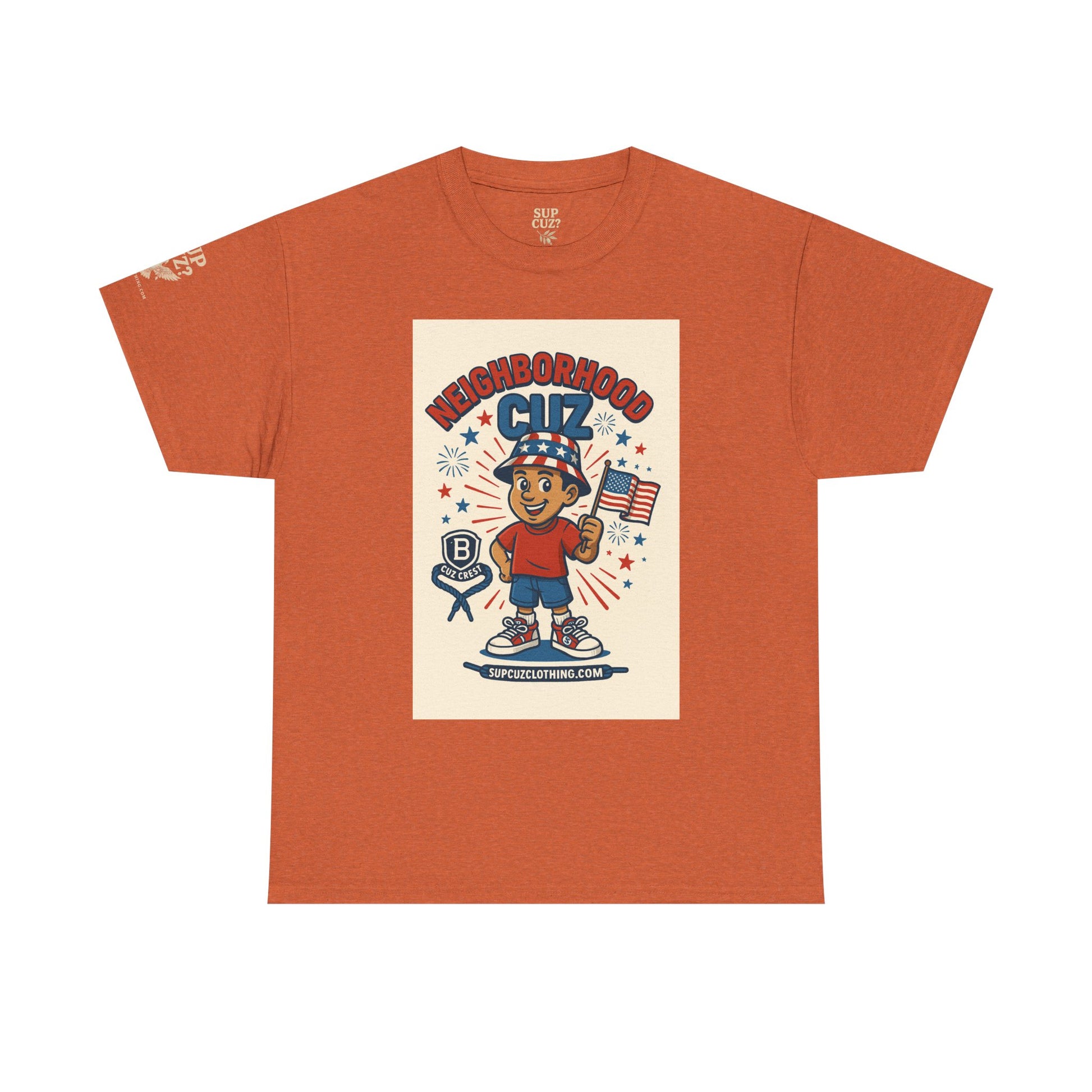 4th of July Launch Tee 4/6 - Unisex Heavy Cotton Tee
