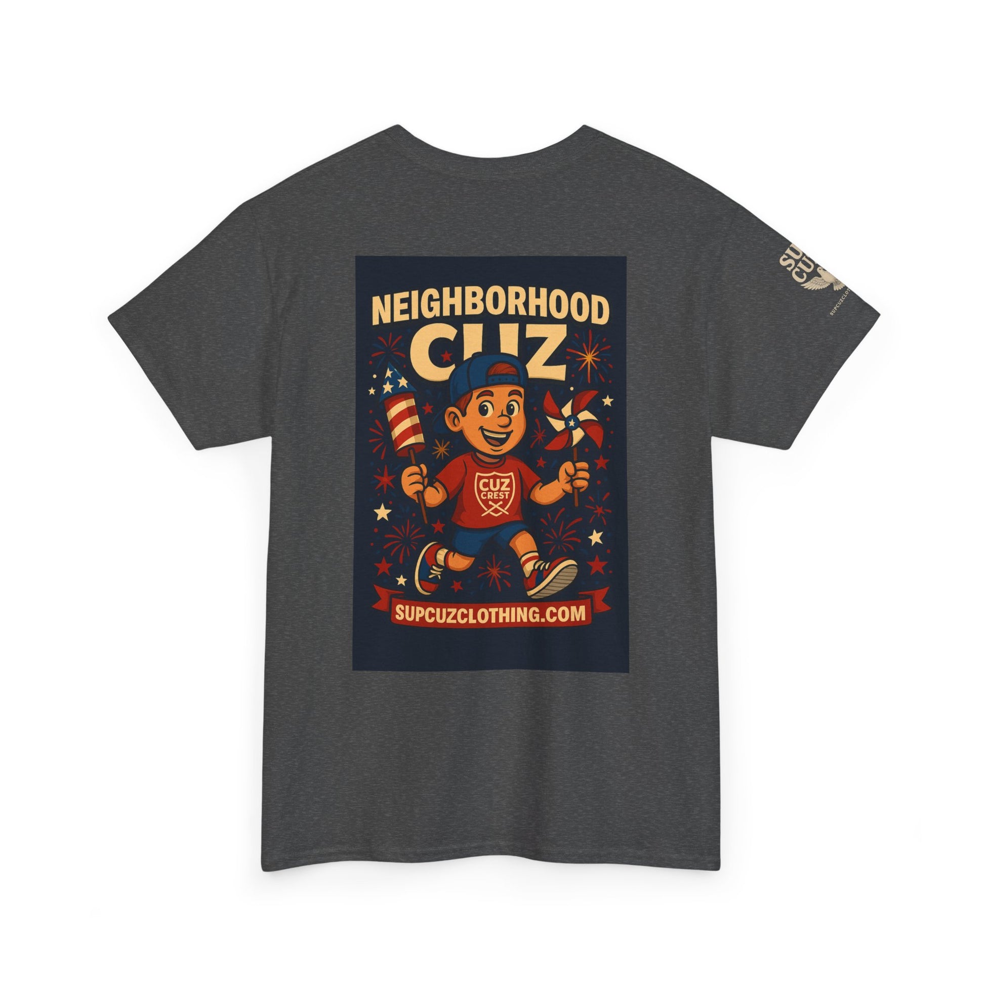 4th of July Launch Tee 6/6 - Unisex Heavy Cotton Tee