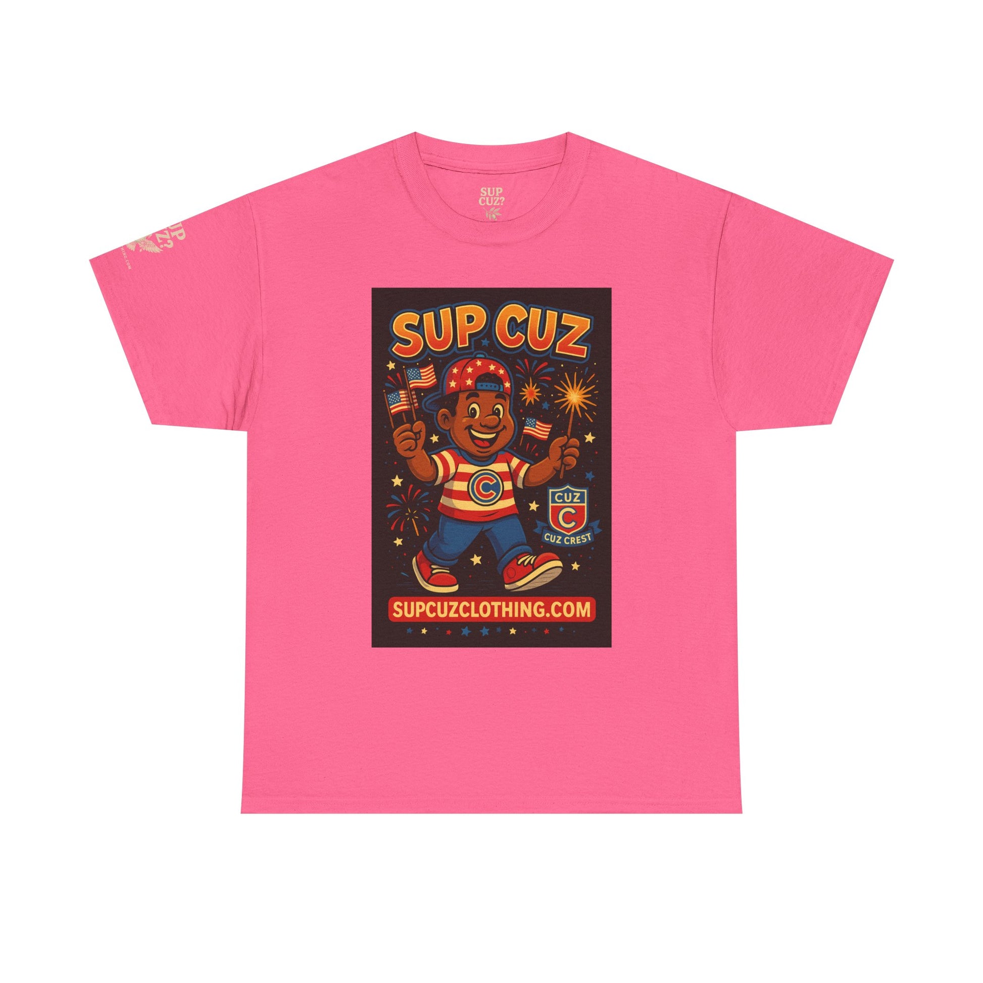 4th of July Launch Tee 3/6 - Unisex Heavy Cotton Tee