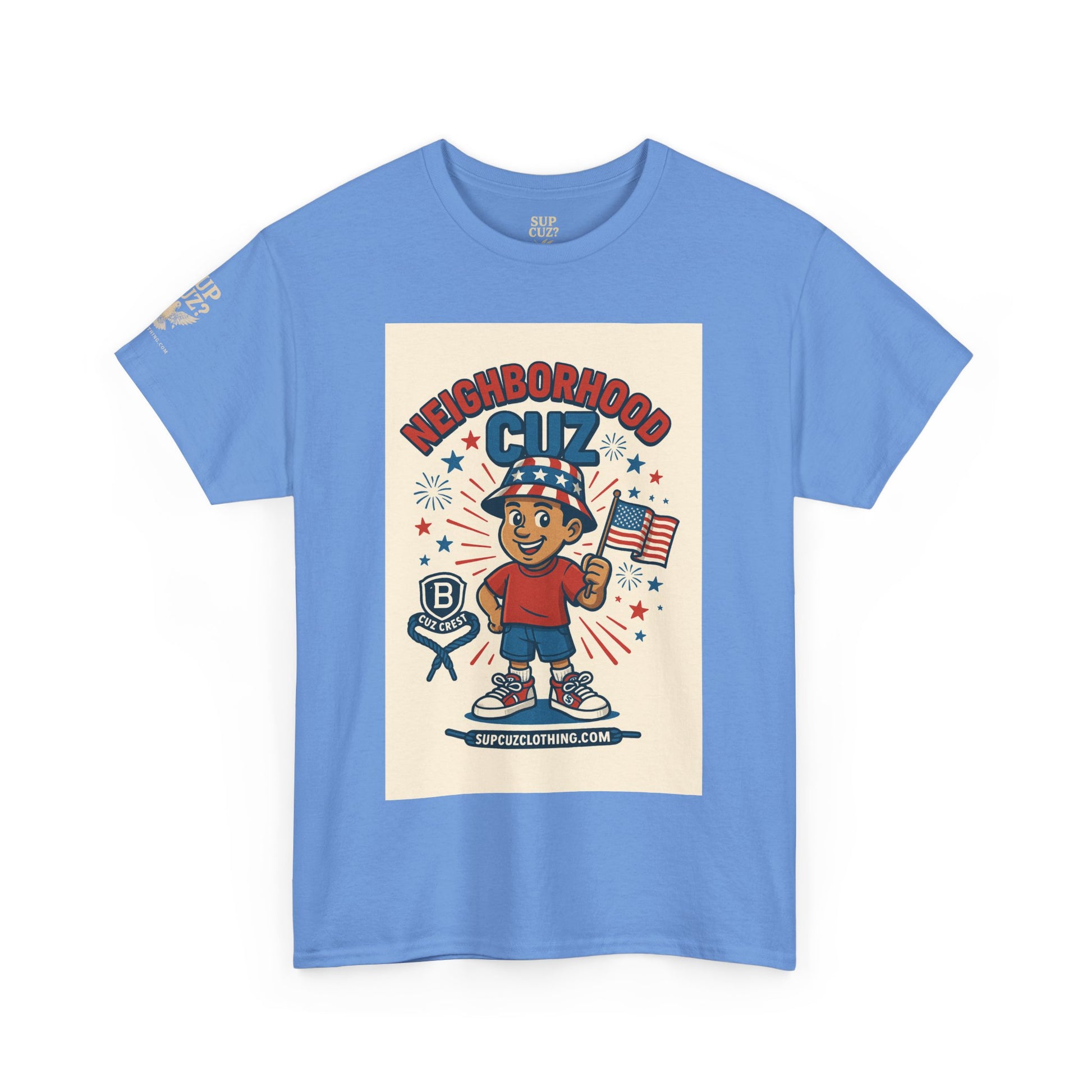 4th of July Launch Tee 4/6 - Unisex Heavy Cotton Tee
